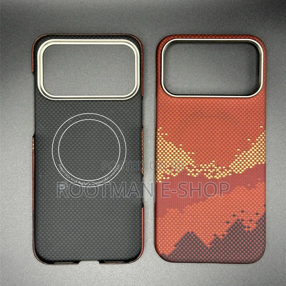 Carbon Fiber Case for iPhone 17 Pro Max, Magnetic Charging
