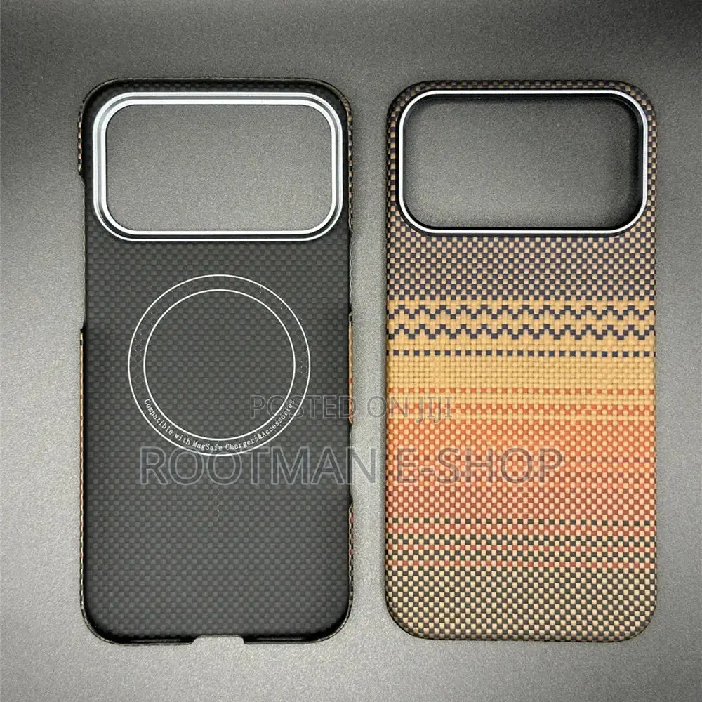 Carbon Fiber Case for iPhone 17 Pro Max, Magnetic Charging