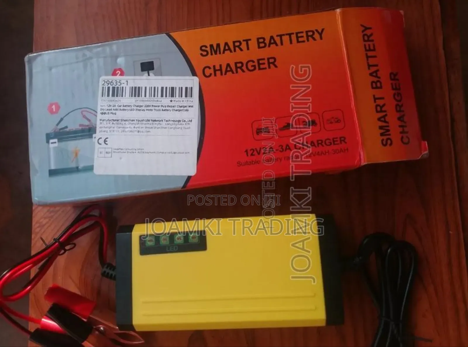 12v Battery Charger For Car, Motor Etc