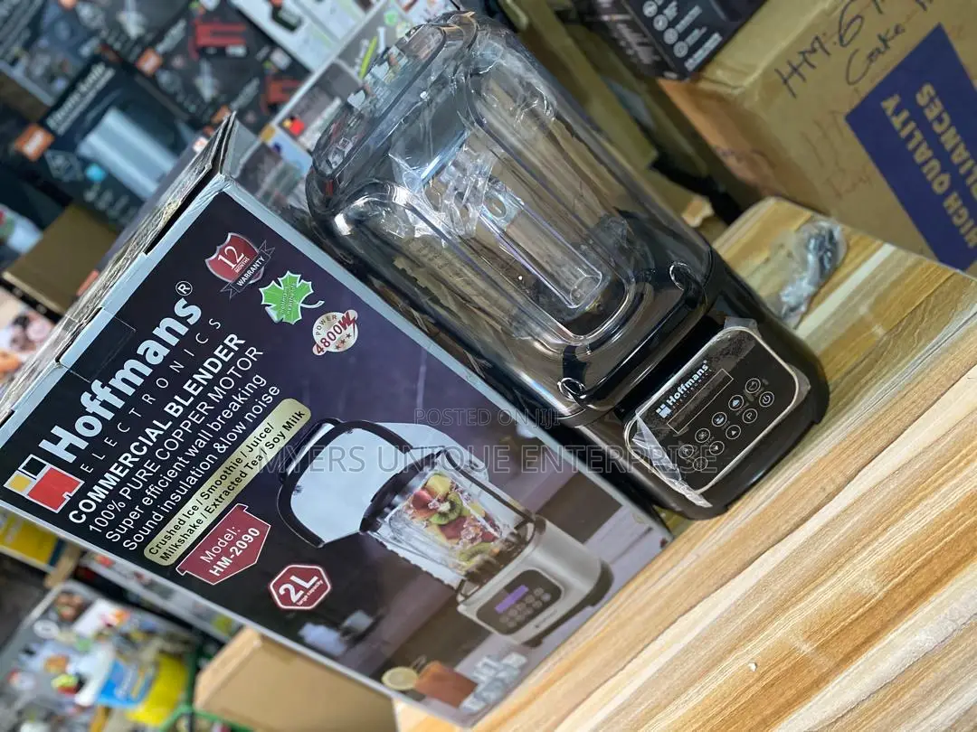 Hoffmans High Quality Low Noise Commercial Blender