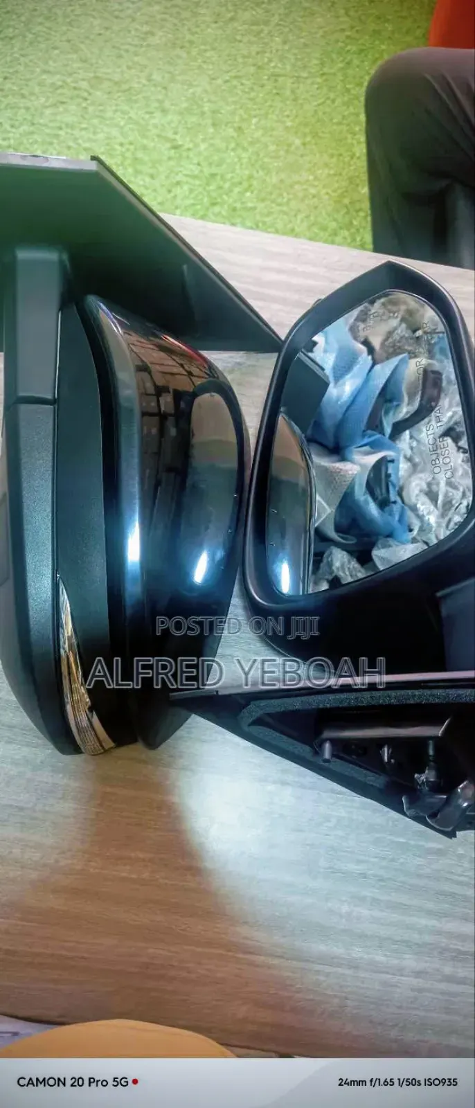 Toyota Rav4 2014-2018 Mirror With Sensor And Light