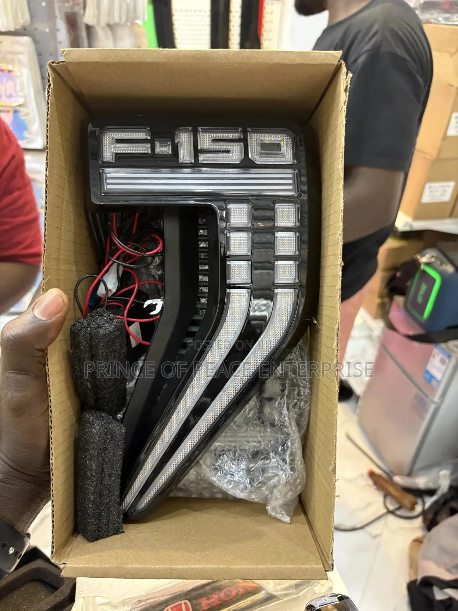 Ford F-150 2021 2022 Side Fender Led Light Pair