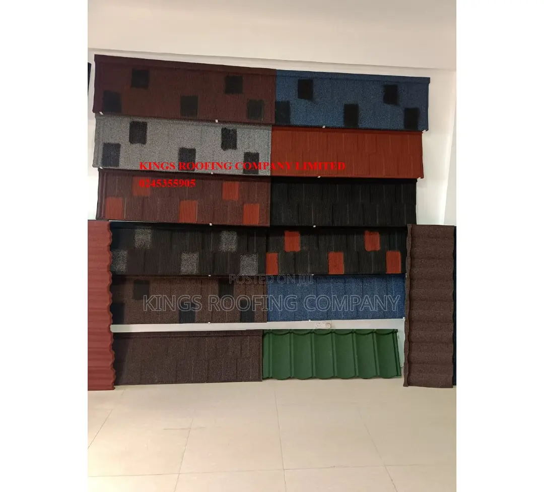 Shingles With Multiple Colored Designs