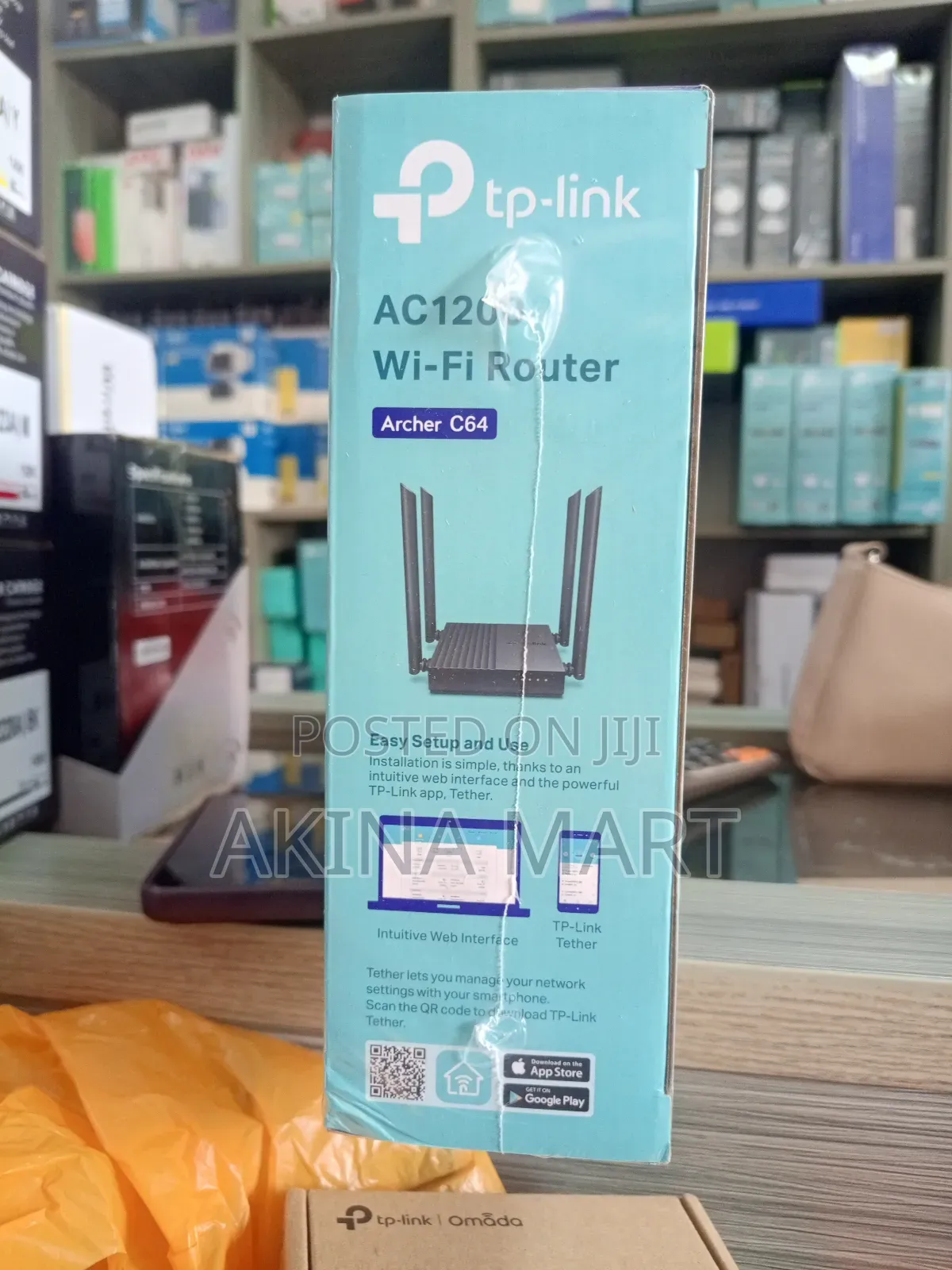Tp Link Ac1200 Dual Band Full Gigabit Wifi Router Archer C64