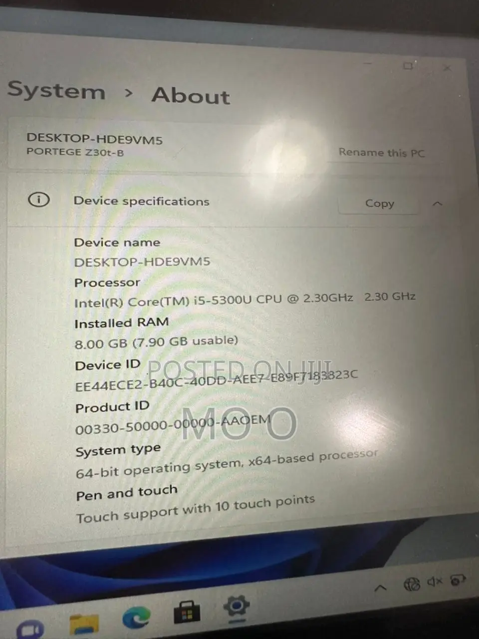 Laptop Toshiba Protege R930 8GB Intel Core i5 SSD 128GB