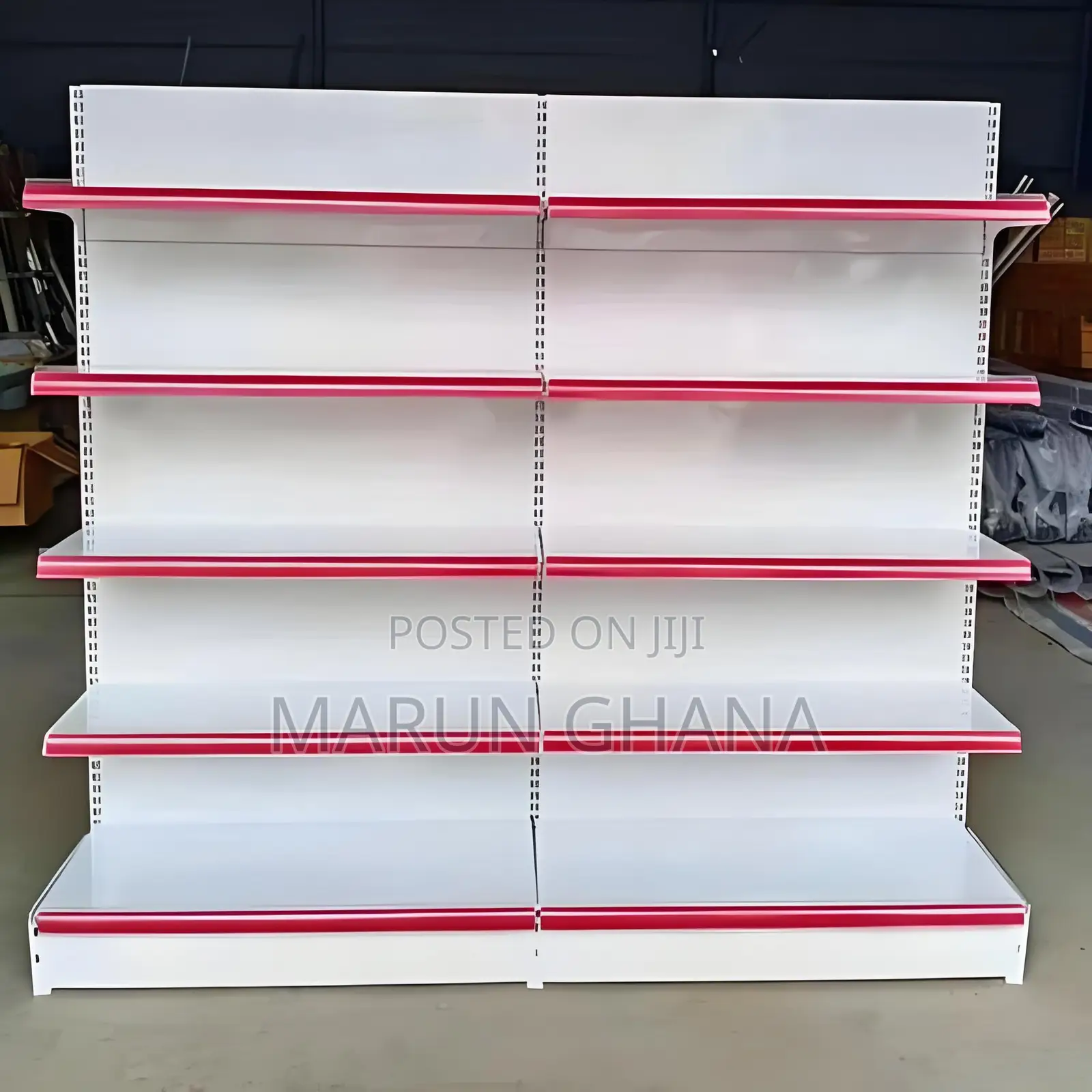 Metal Shelve Rack Single Side For Supermarket