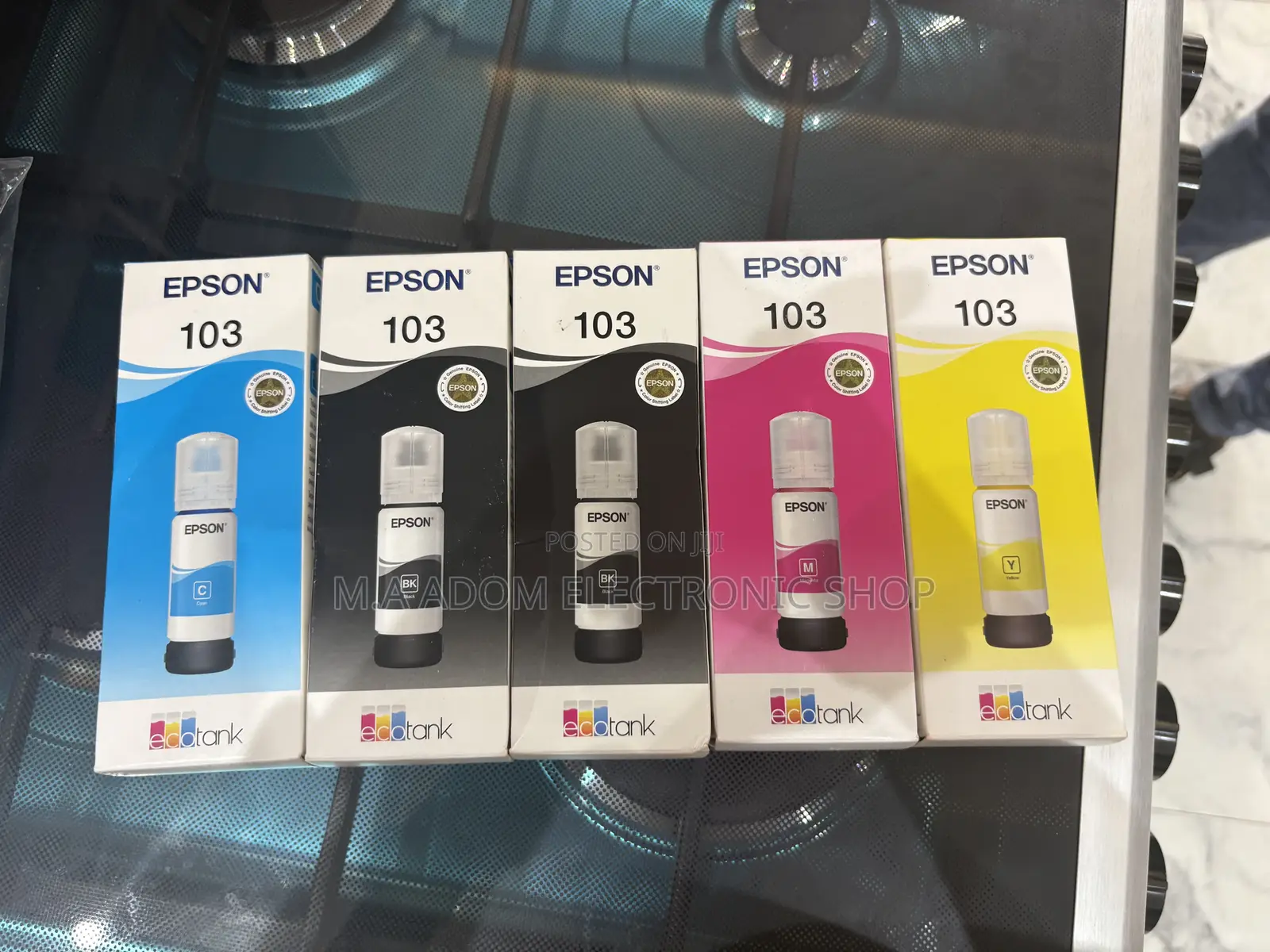 Epson 103 Inks All Colors Available for Eco Tank Printers