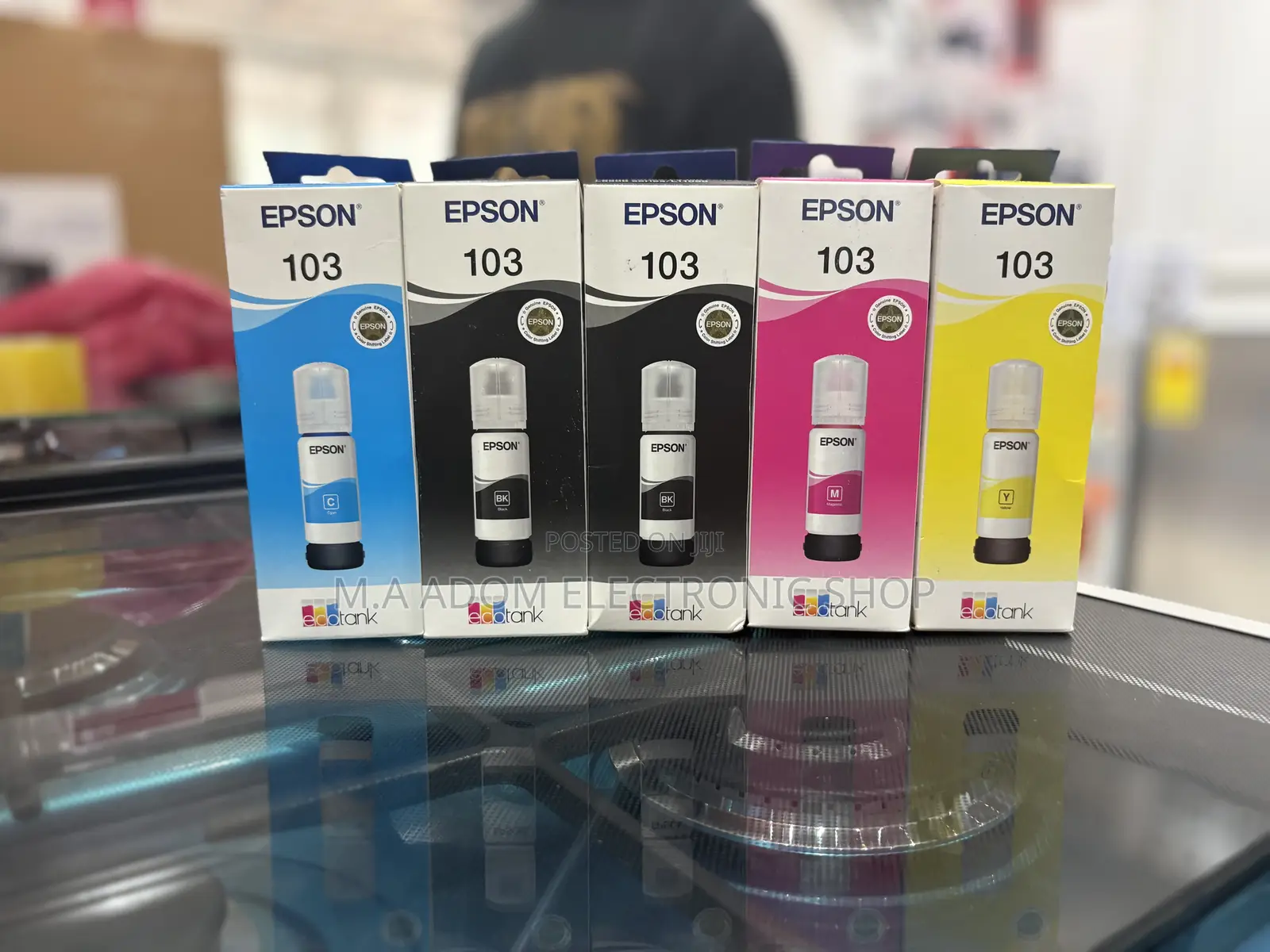 Epson Inks 103 All Colors Instock for Eco Tank Epson Printer