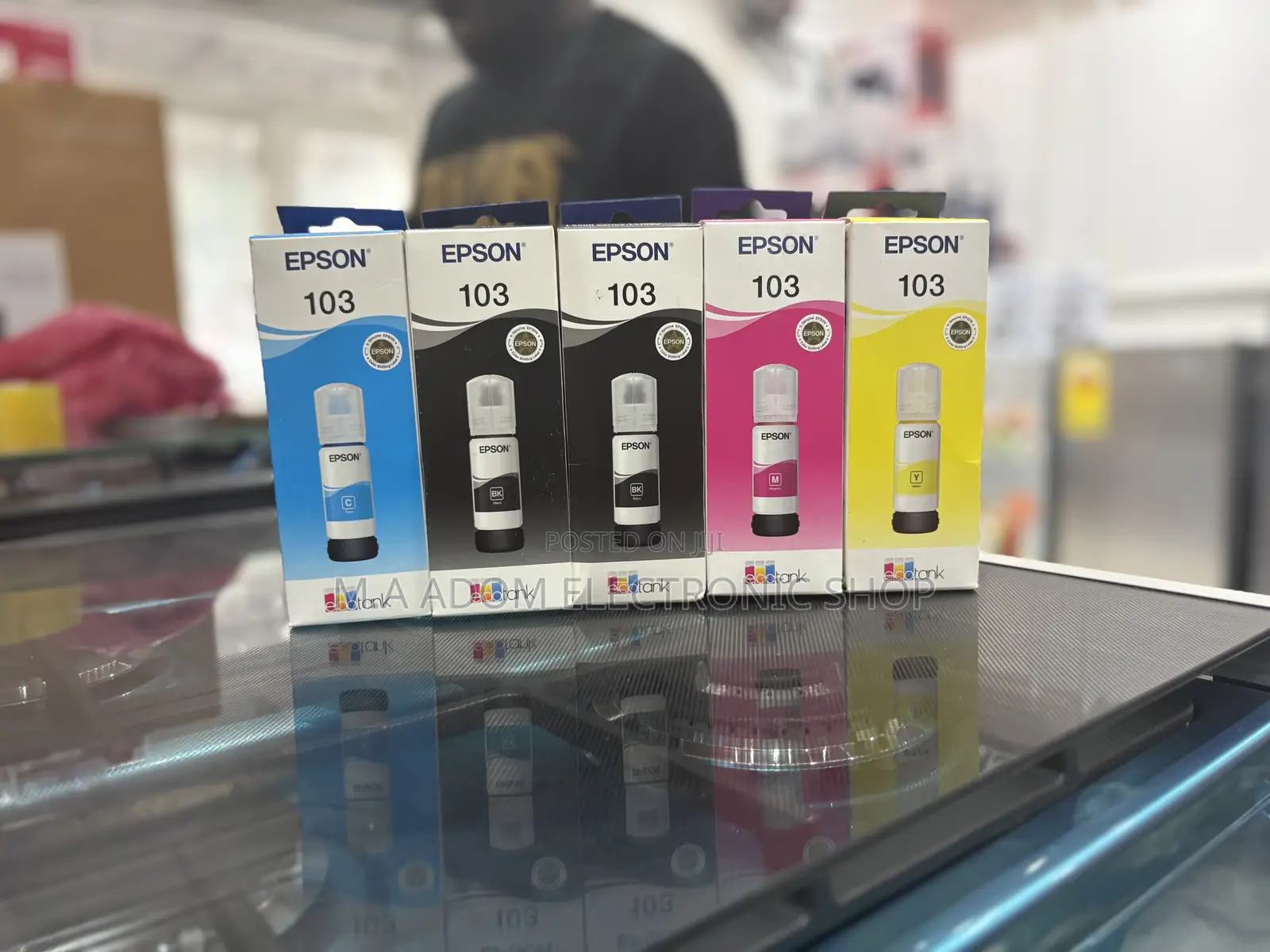 Epson Inks 103 All Colors Instock for Eco Tank Epson Printer