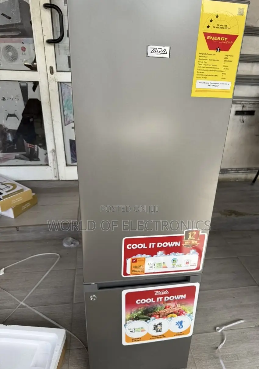 Extremely Chilling Zara 161l Double Door Fridge(Zara-240bf).