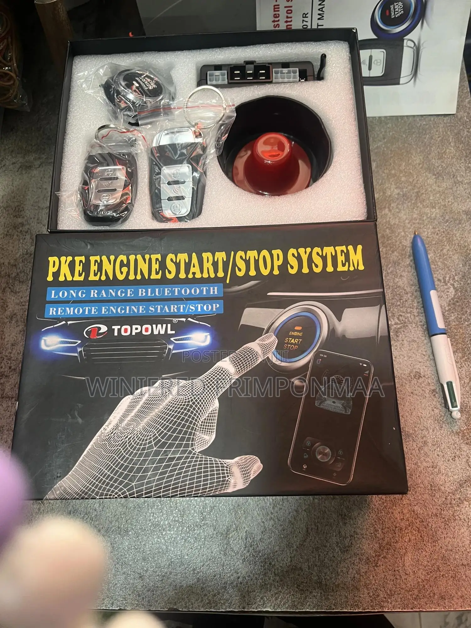 Pke Engine Start/Stop System Long-Range Bluetooth