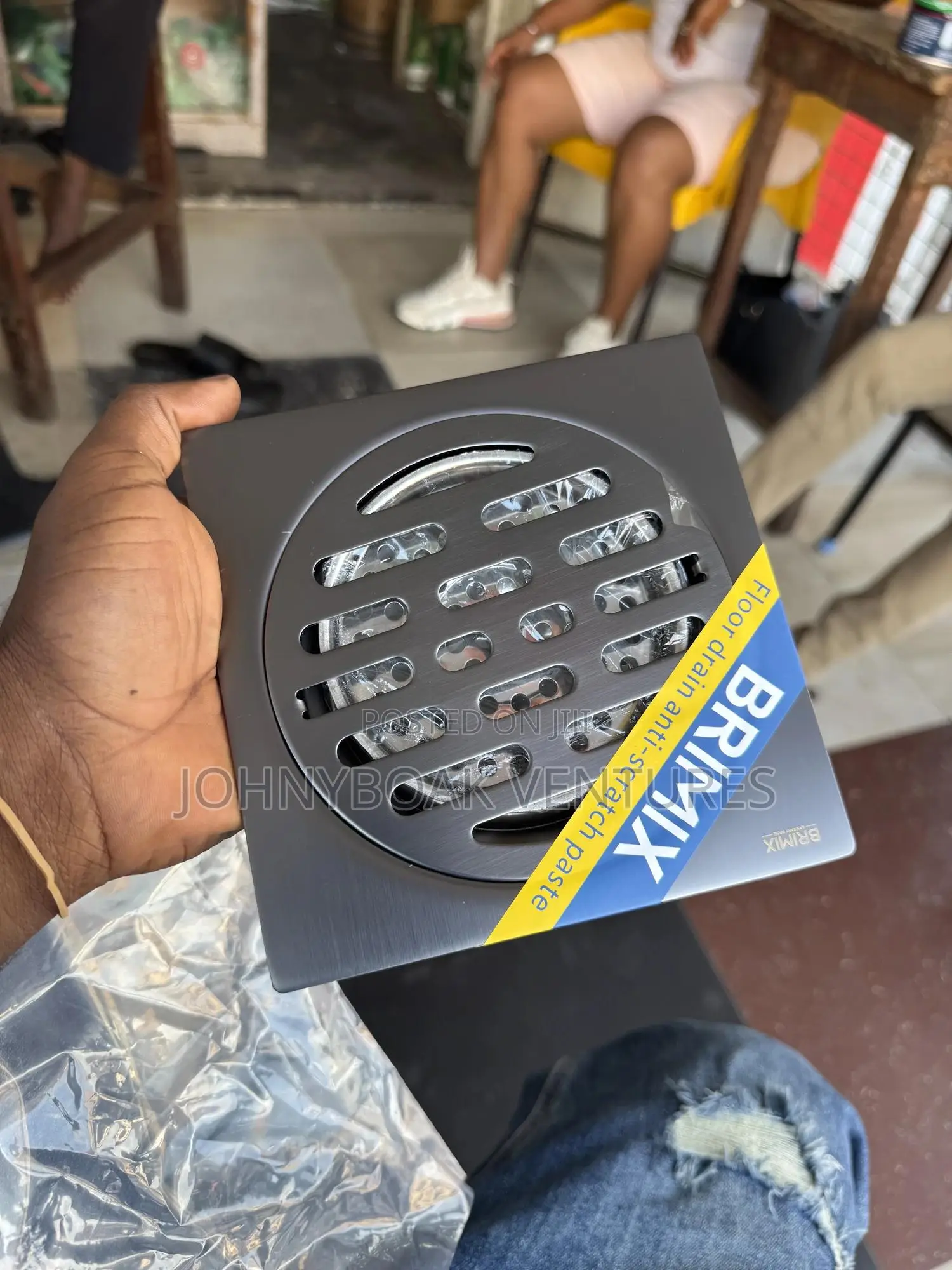 Metal Flow Drain 4”