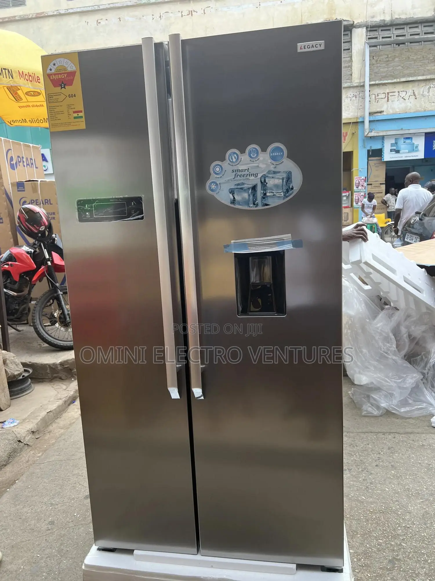 All New Legacy Side by Side Refrigerator With Dispenser