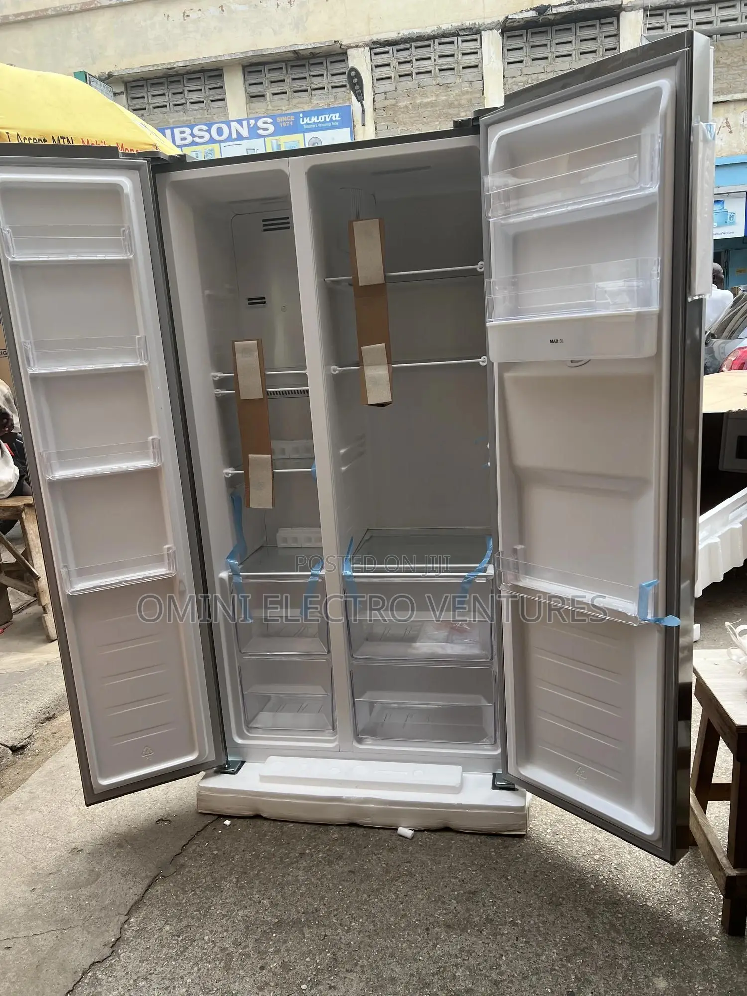 All New Legacy Side by Side Refrigerator With Dispenser