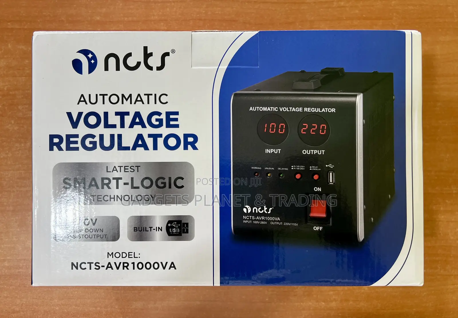 NCTS 800w / 1000va Stabilizer + Avr Stepdown 110v