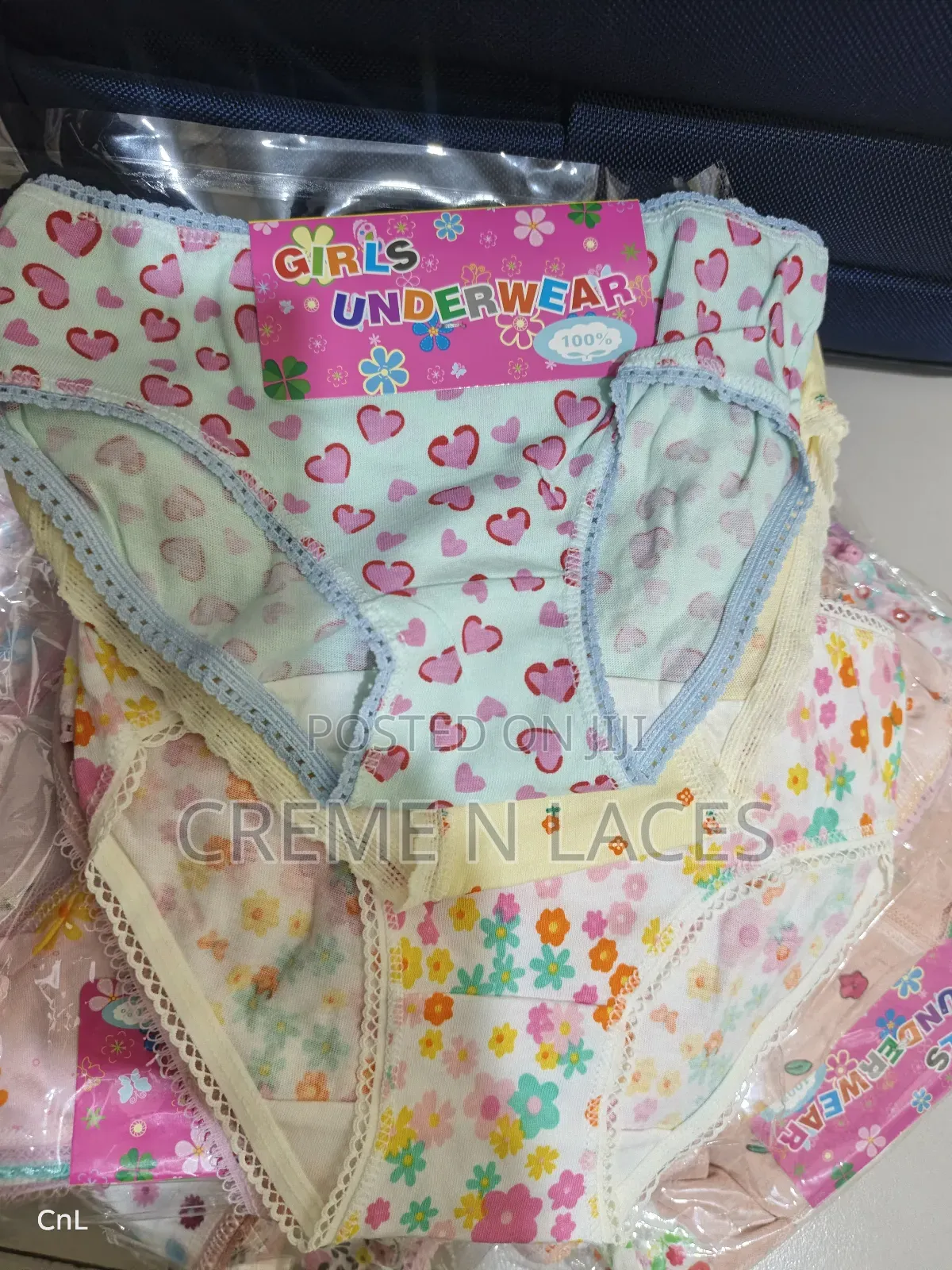 12 Pieces Girls Panties - 2 To 14years