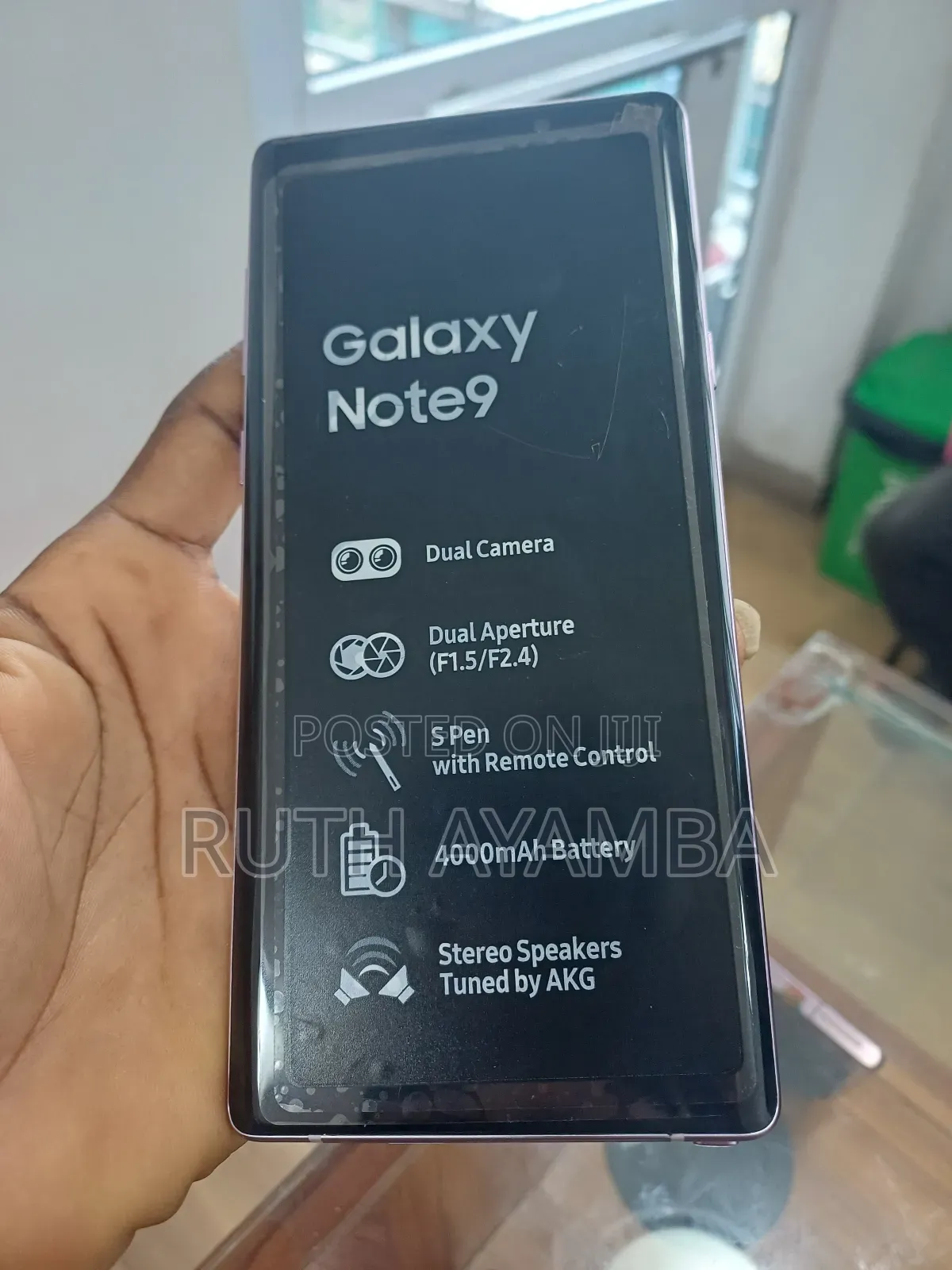 New Samsung Galaxy Note 9 128 GB Black