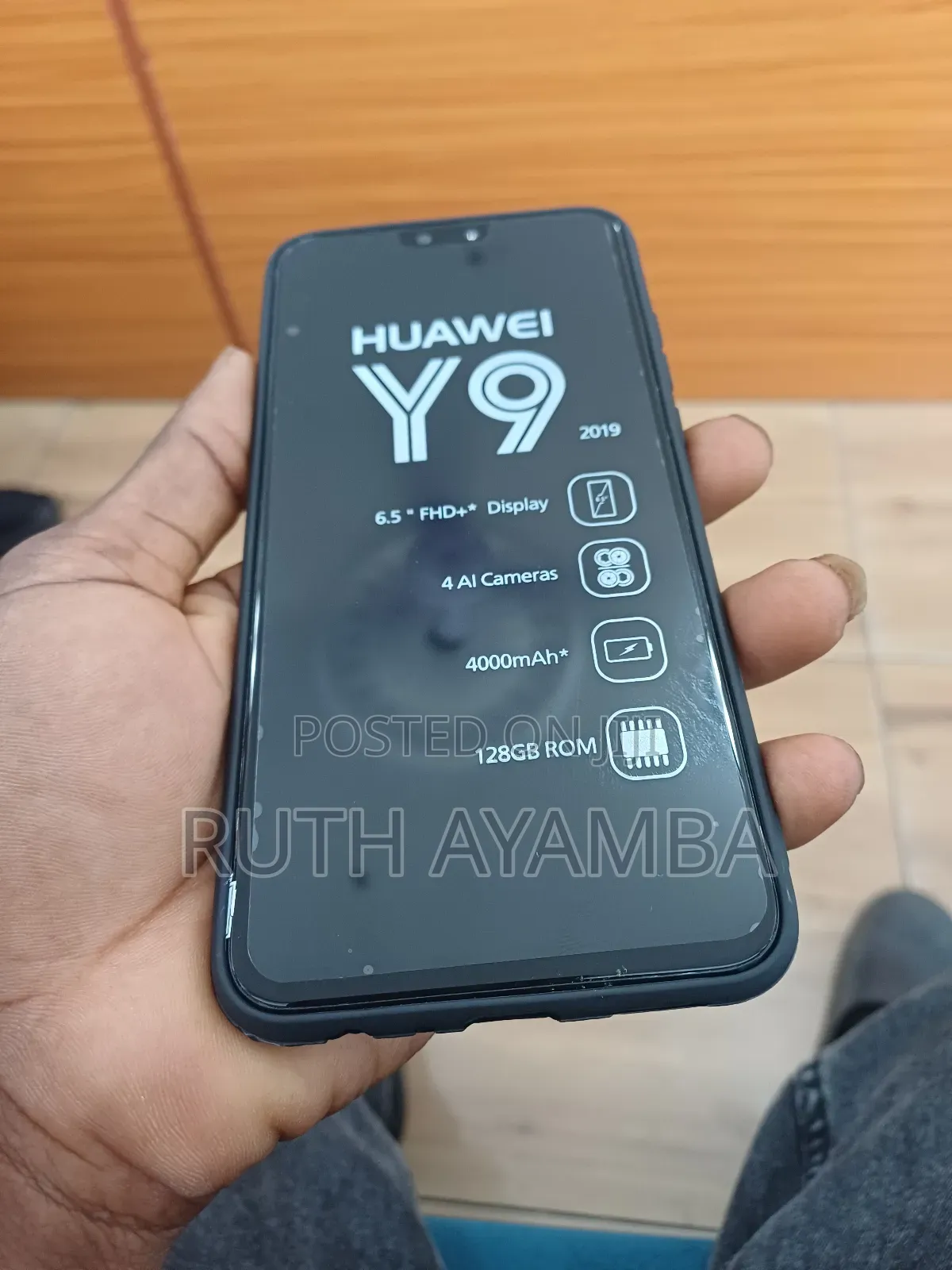 Huawei Y9 2019 128 GB Black