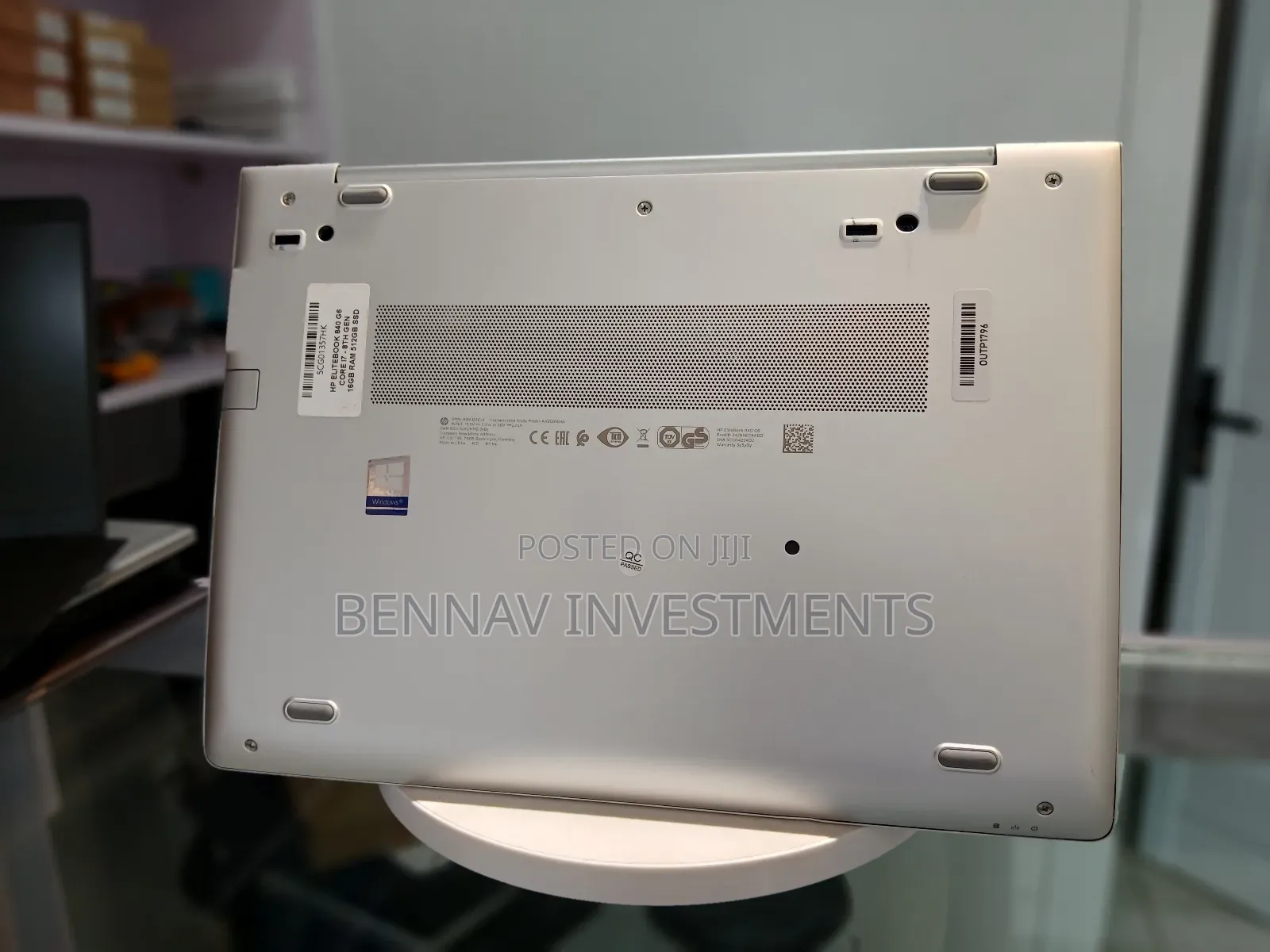 Laptop HP EliteBook 840 G6 16GB Intel Core i7 SSD 512GB