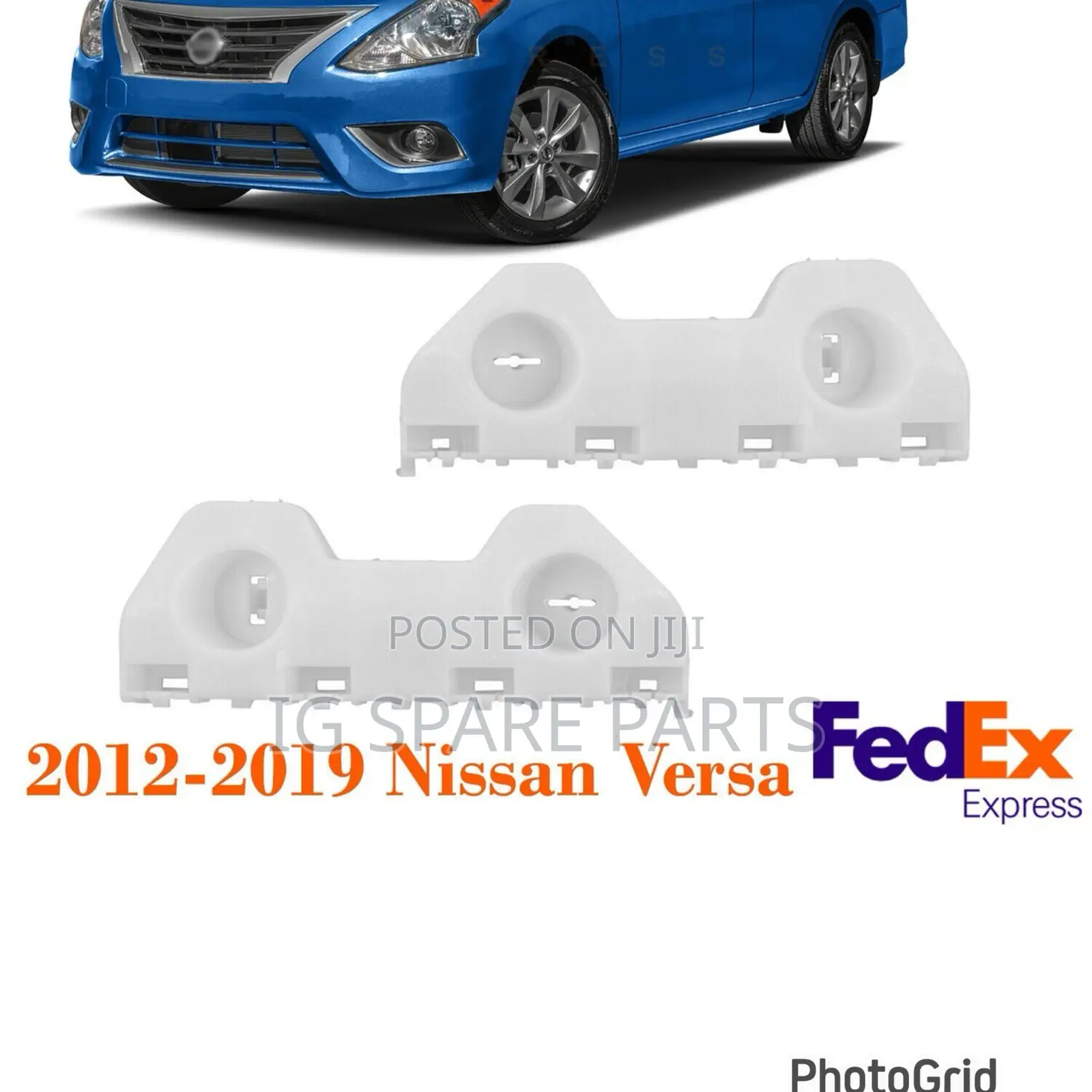 Nissan Versa 2012-2019 Front Bumper Bracket