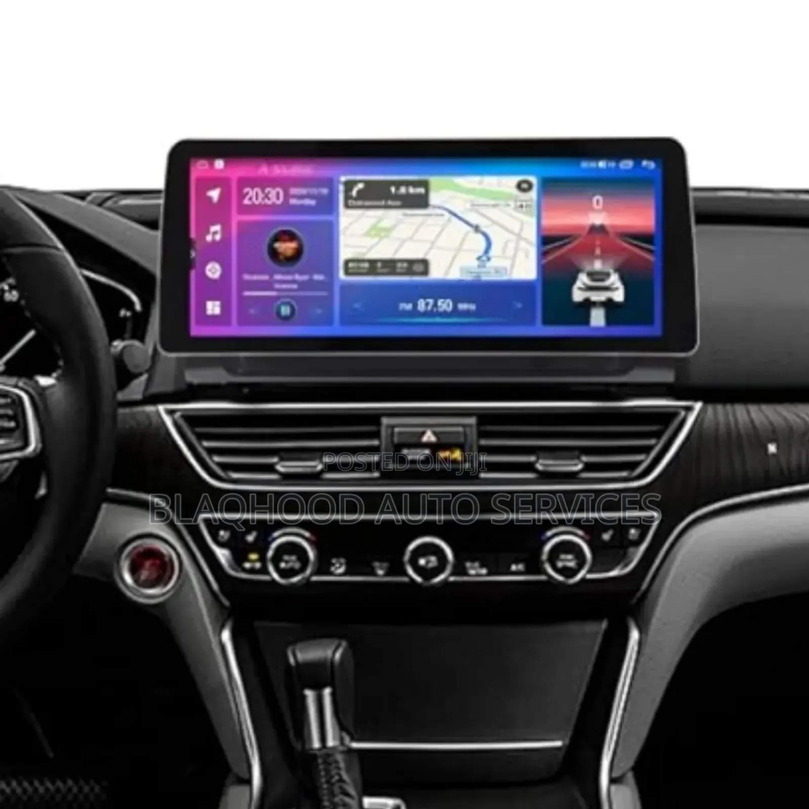Accord 2018-21 (12inch) Android/Car Play Infotainment System In Stoc