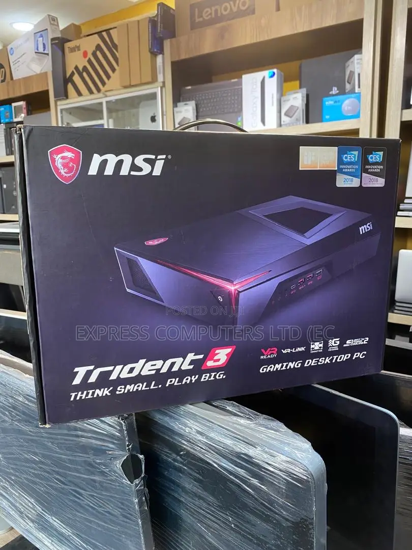 New MSI Trident 3 Arctic 8th 24GB Intel Core I7 HDD+SSD 1T