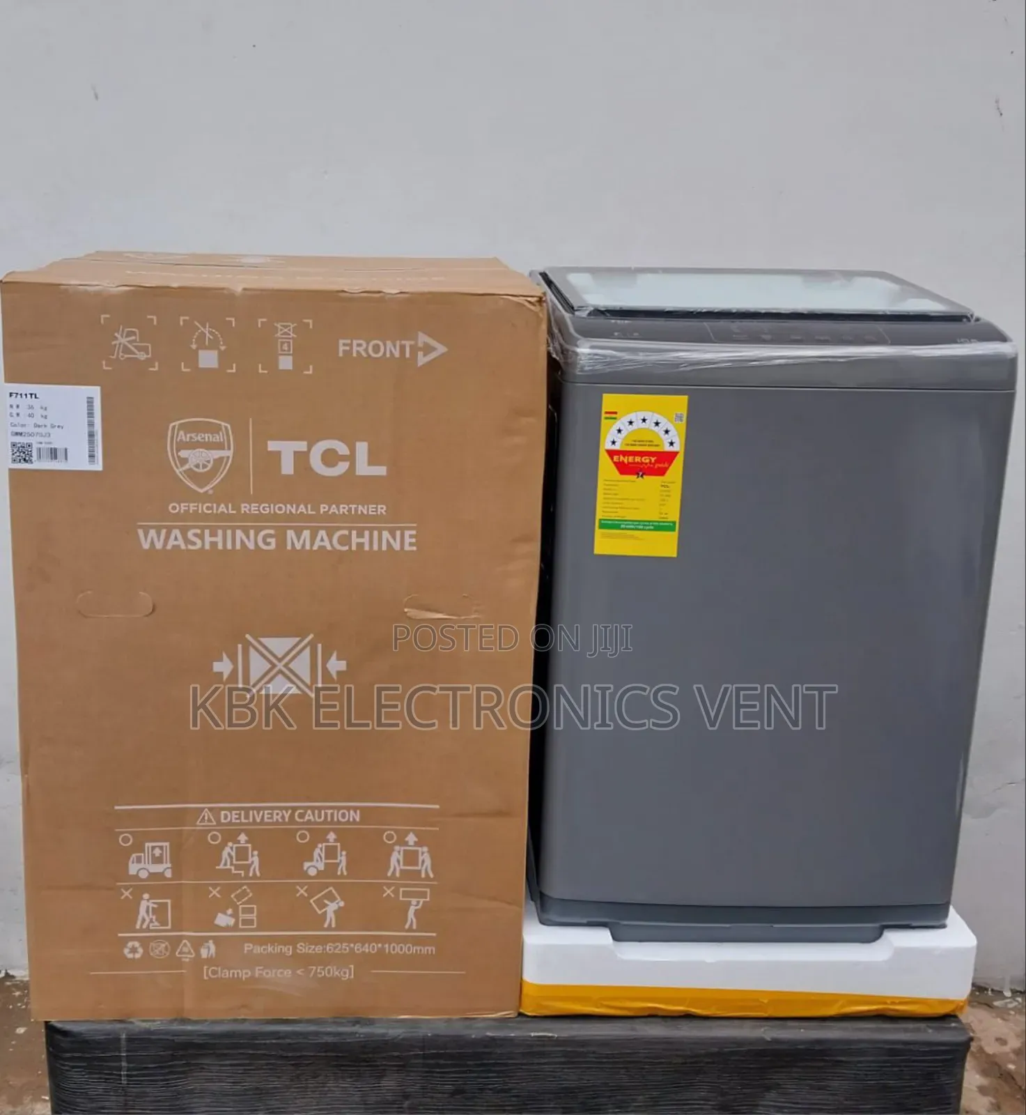 TCL 10.5kg Top Load Full Automatic Washing Machine