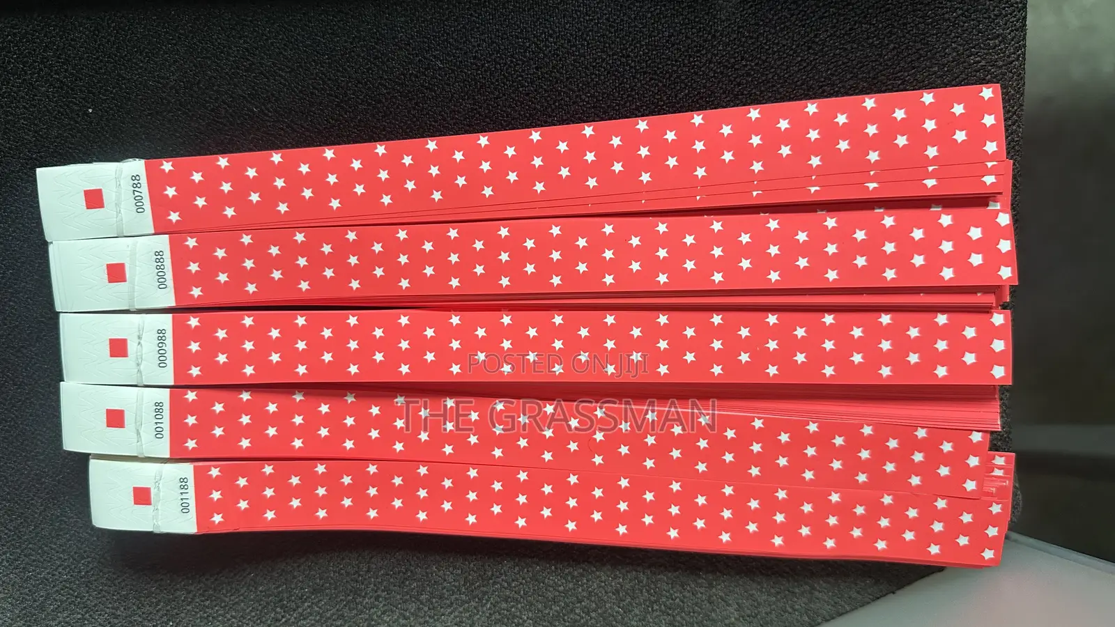 Detty Dec! Custom Tyvek Wristbands - Waterproof Security