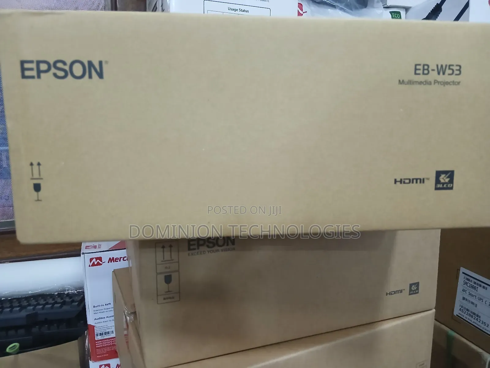 Epson Eb-W53 4000 Lumens Projector