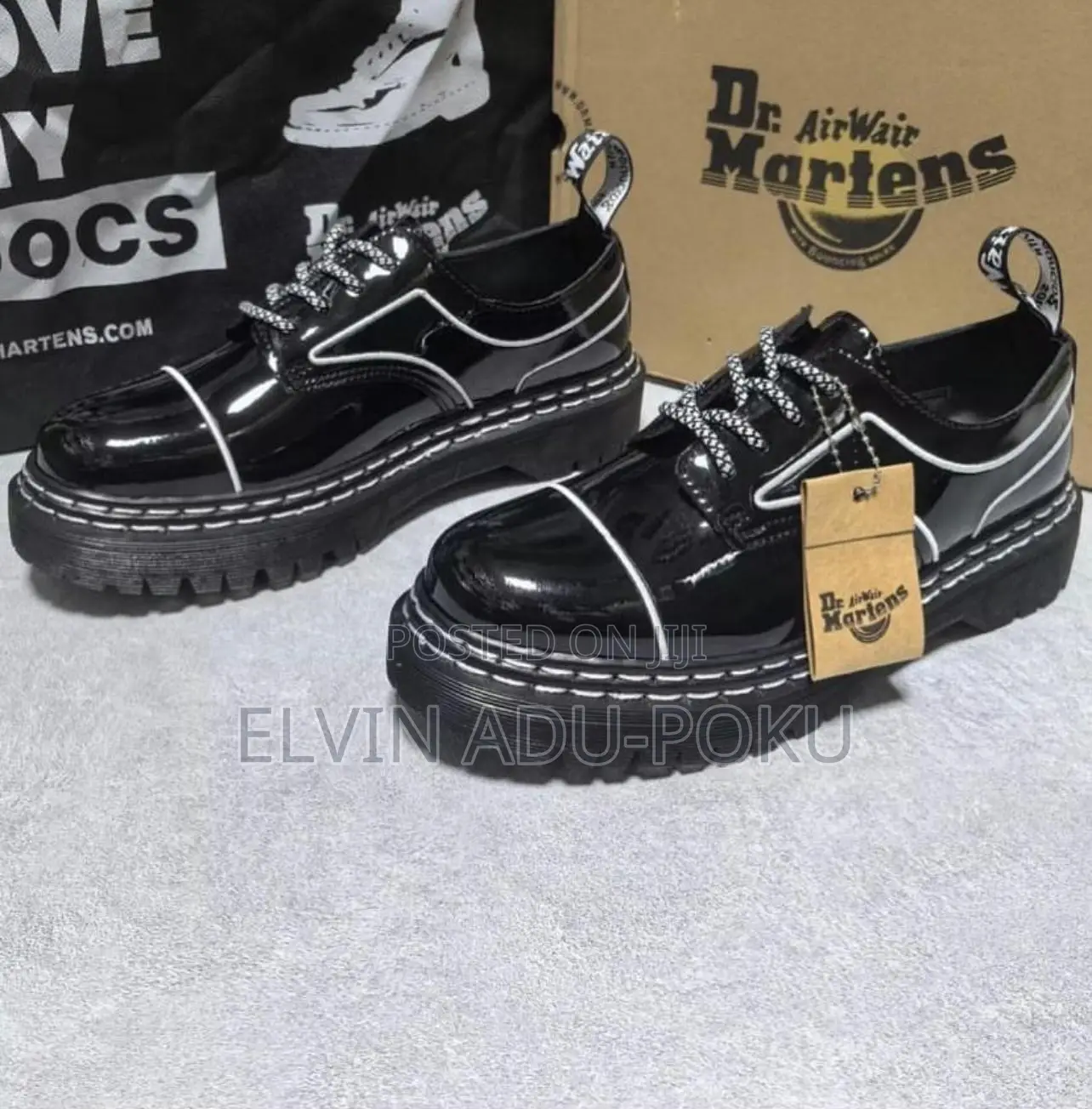Dr. Martens 1461 Leather Derby Shoes in Different Styles , Swipe > 