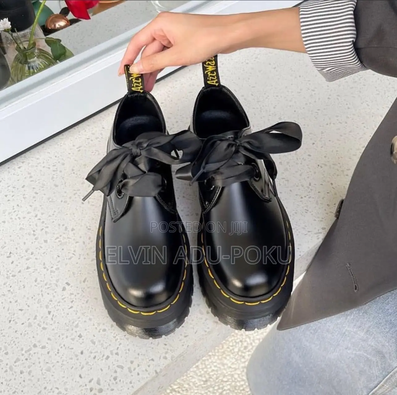 Dr. Martens 1461 Leather Derby Shoes in Different Styles , Swipe > 