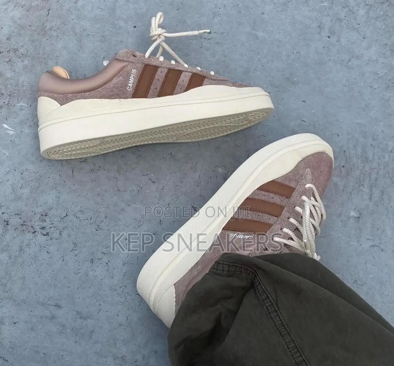 Bad Bunny X Adidas Campus “Brown & Beige”
