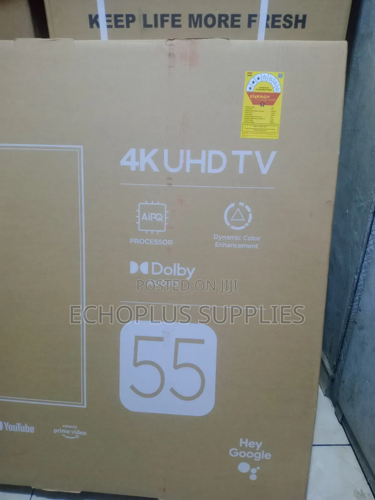TCL 55" Smart Tv/ 4kuhd Tv/Google Tv/55p6k