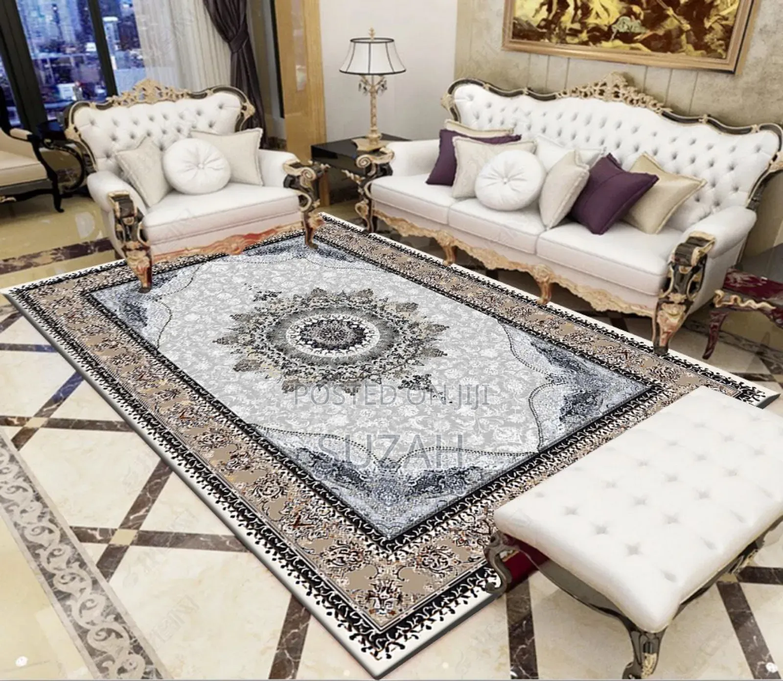 3.3 Metre Squared Center Rug