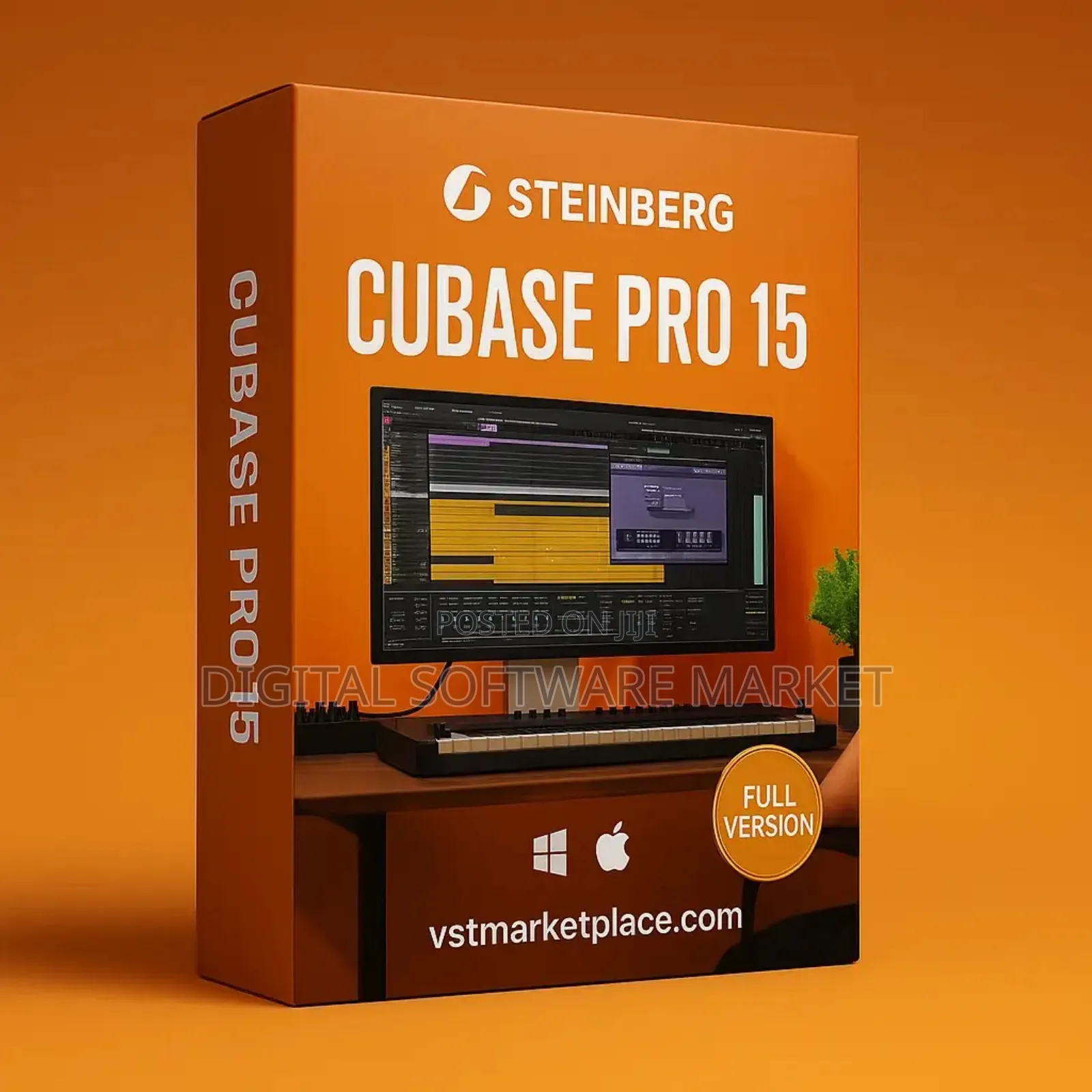 Steinberg Cubase Pro 15 for Mac or Windows Lifetime License (Instant)