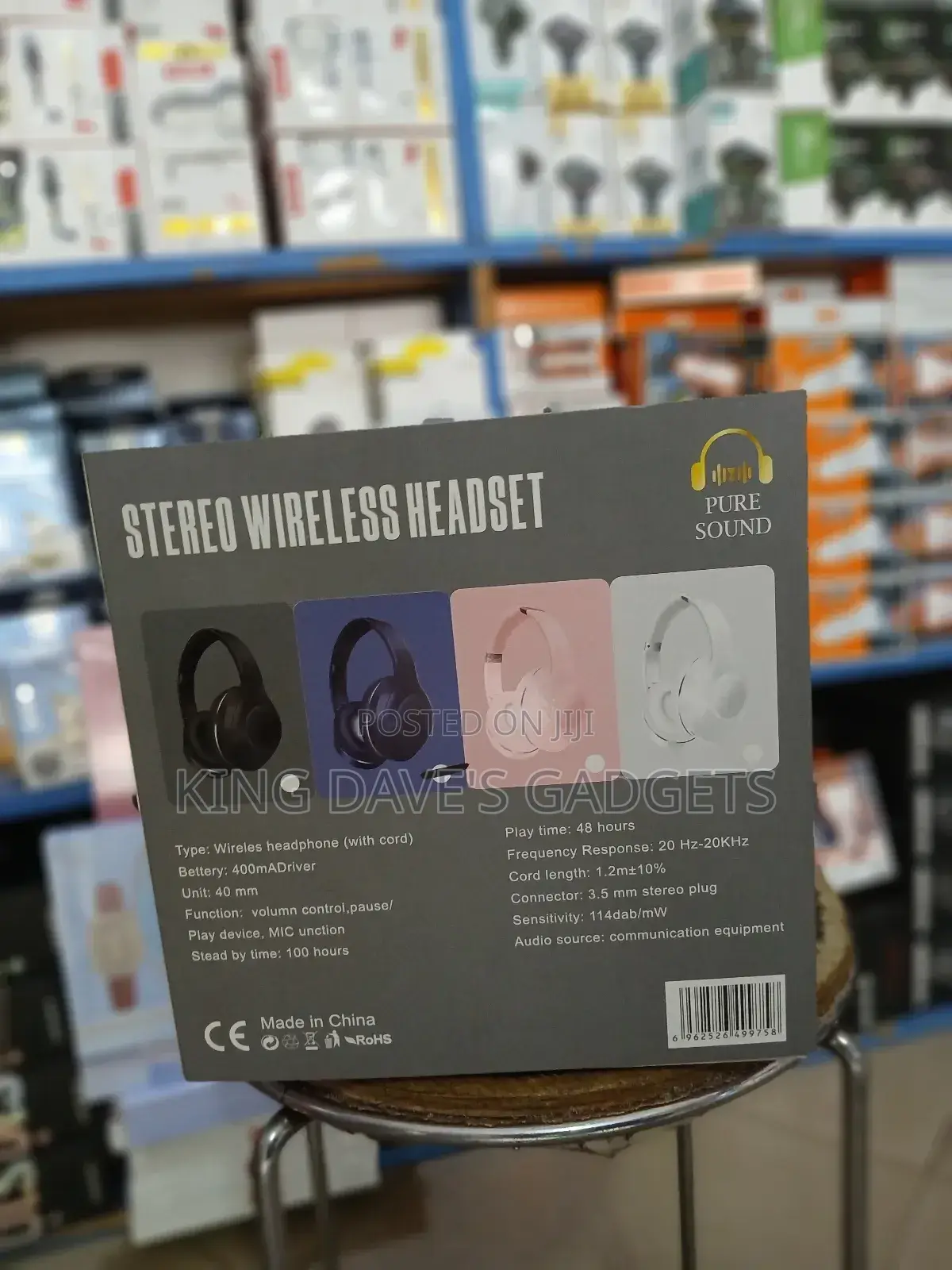 M3 Stereo Wireless Headset.
