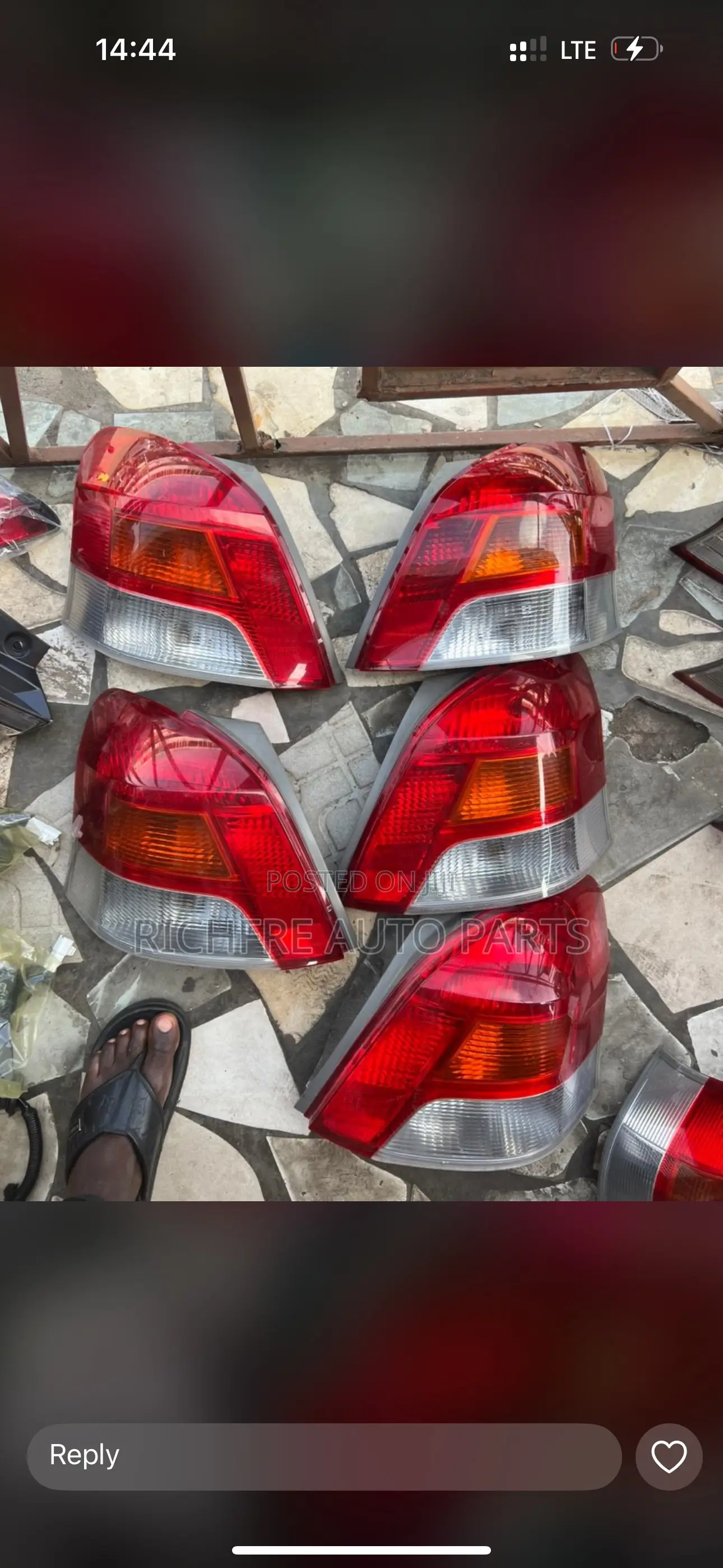 Toyota Vitz Taillight Tail Light 2009 2010 2011