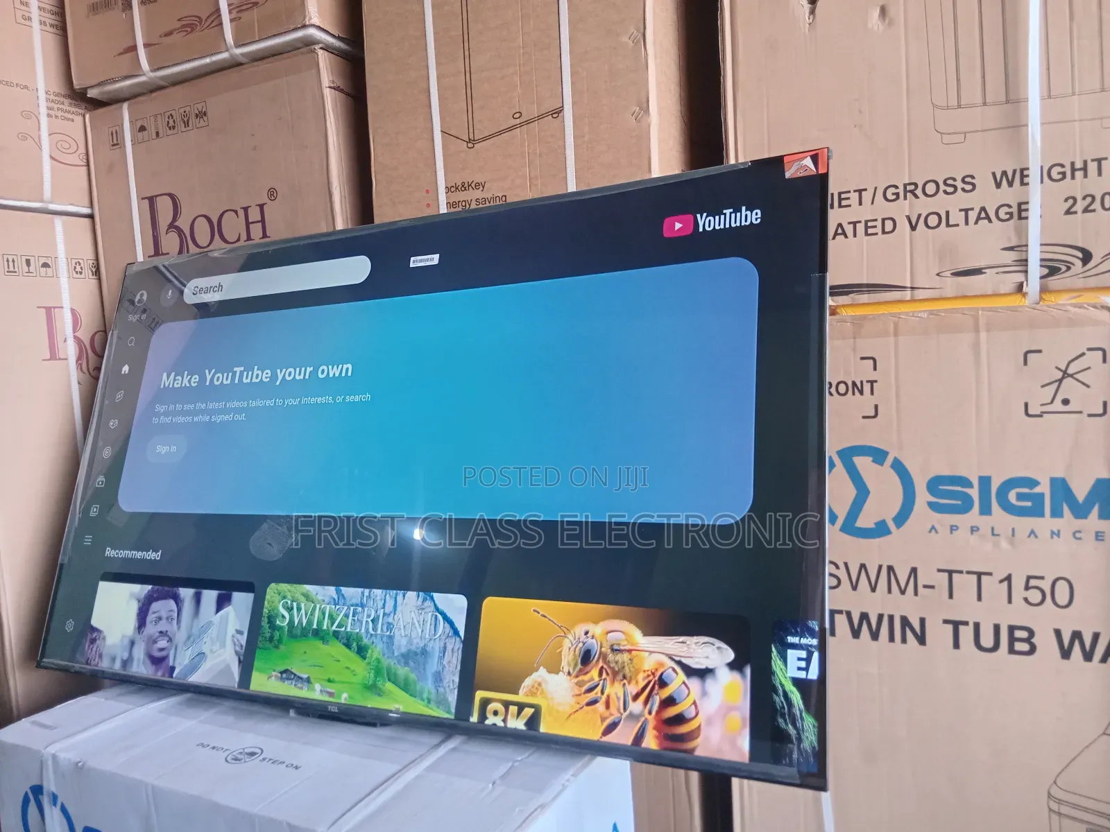 TCL 55” Smart Tv – Incredible Clarity Sound