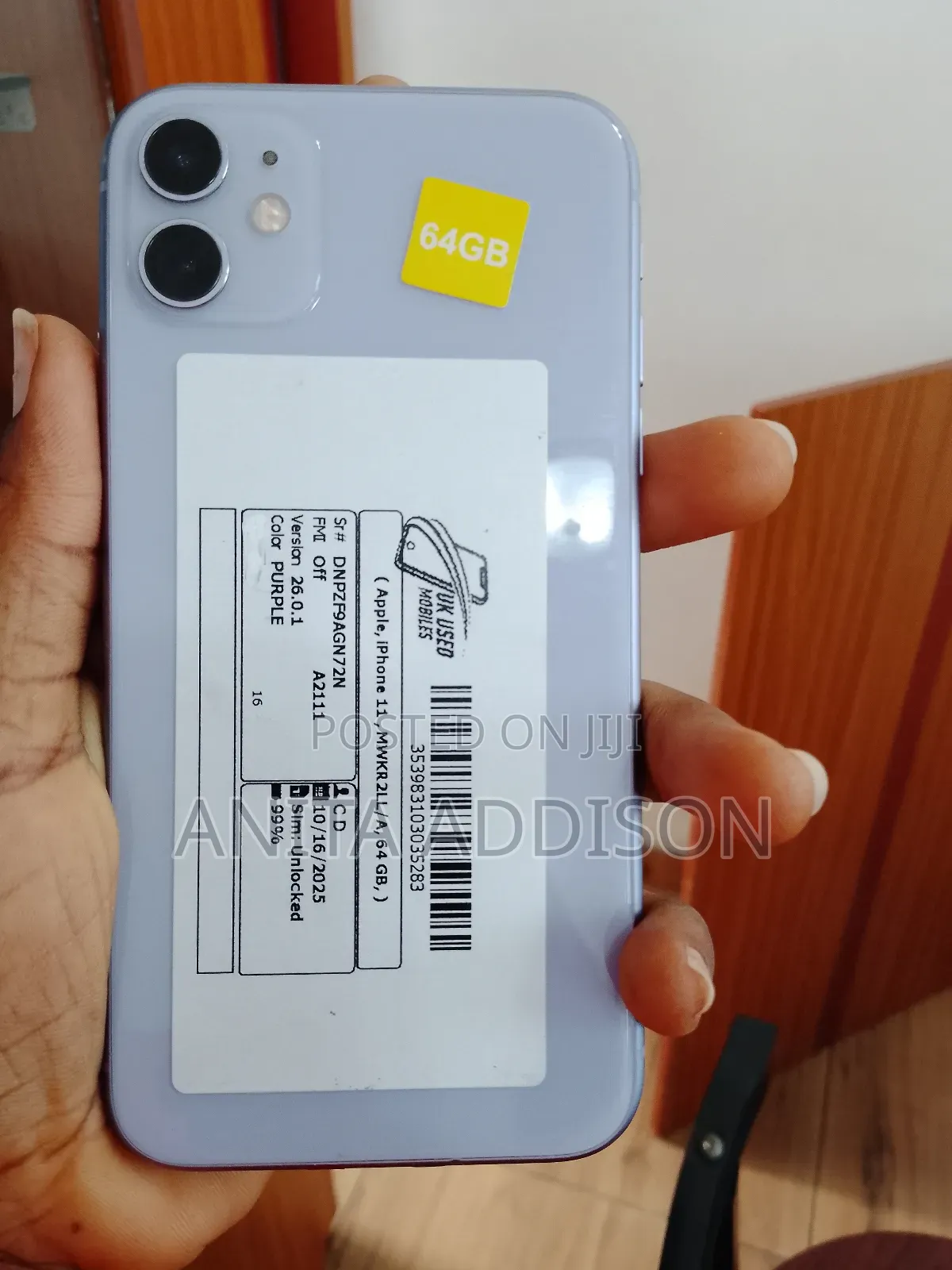 Apple iPhone 11 64 GB Purple