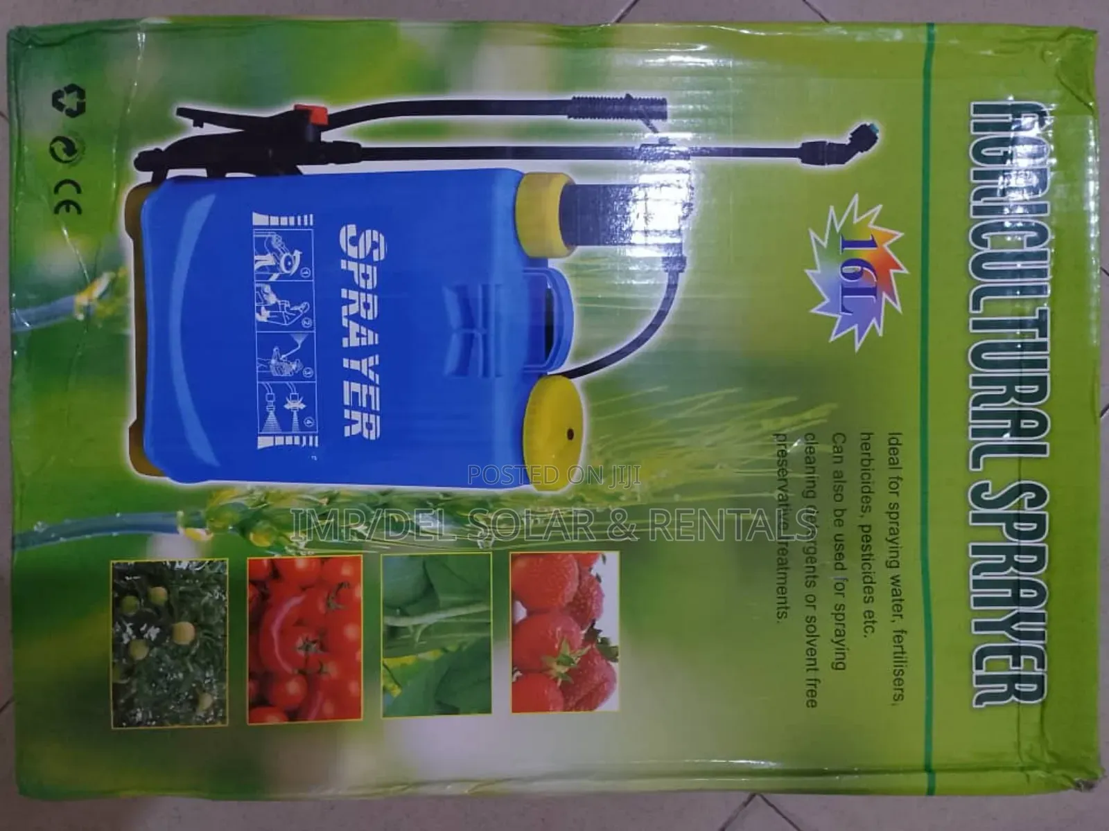 Knapsack Spraying Machine 16 Litres Sprayer