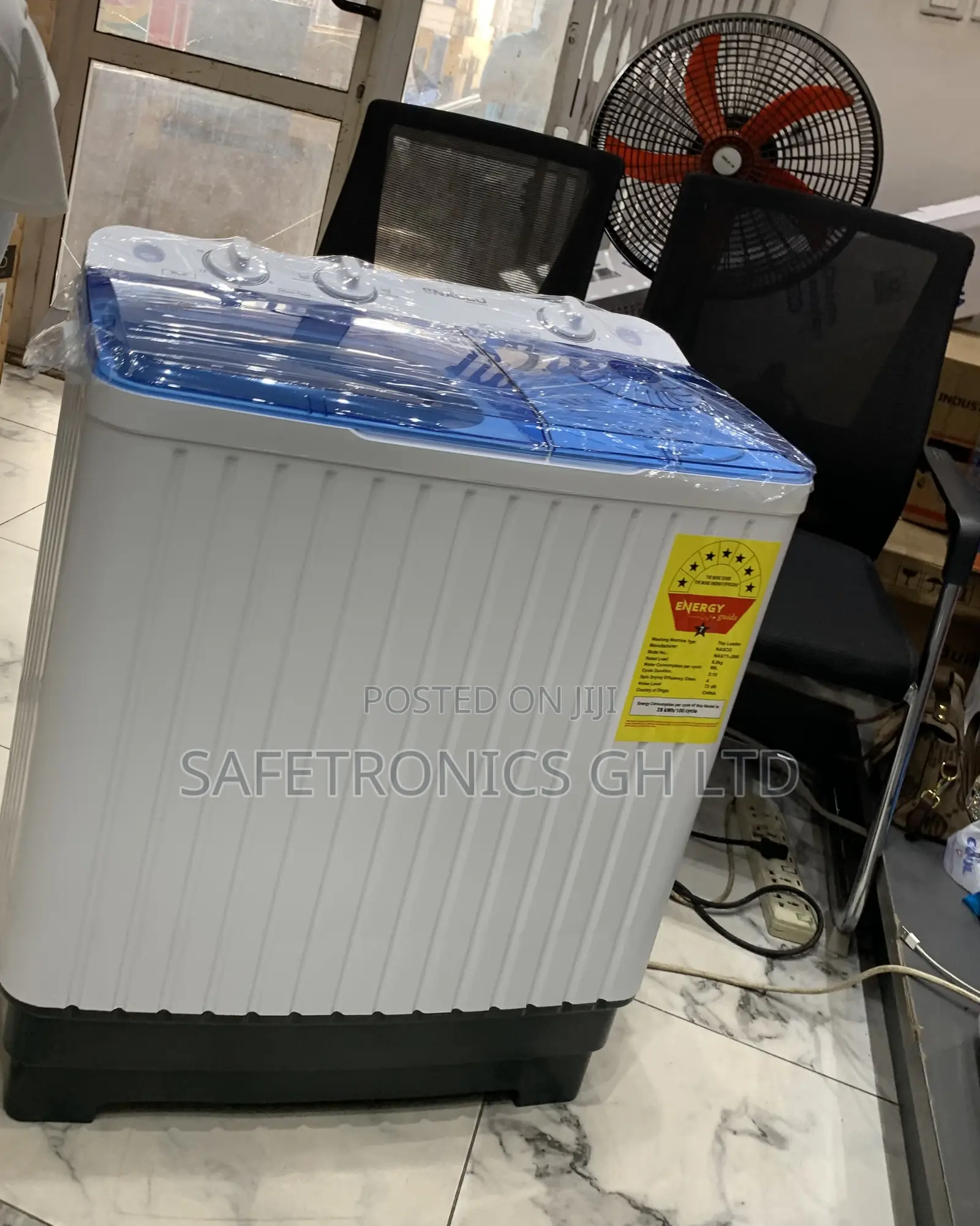 Get Essential New 8kg Topload Semiautomatic Nasco Washer