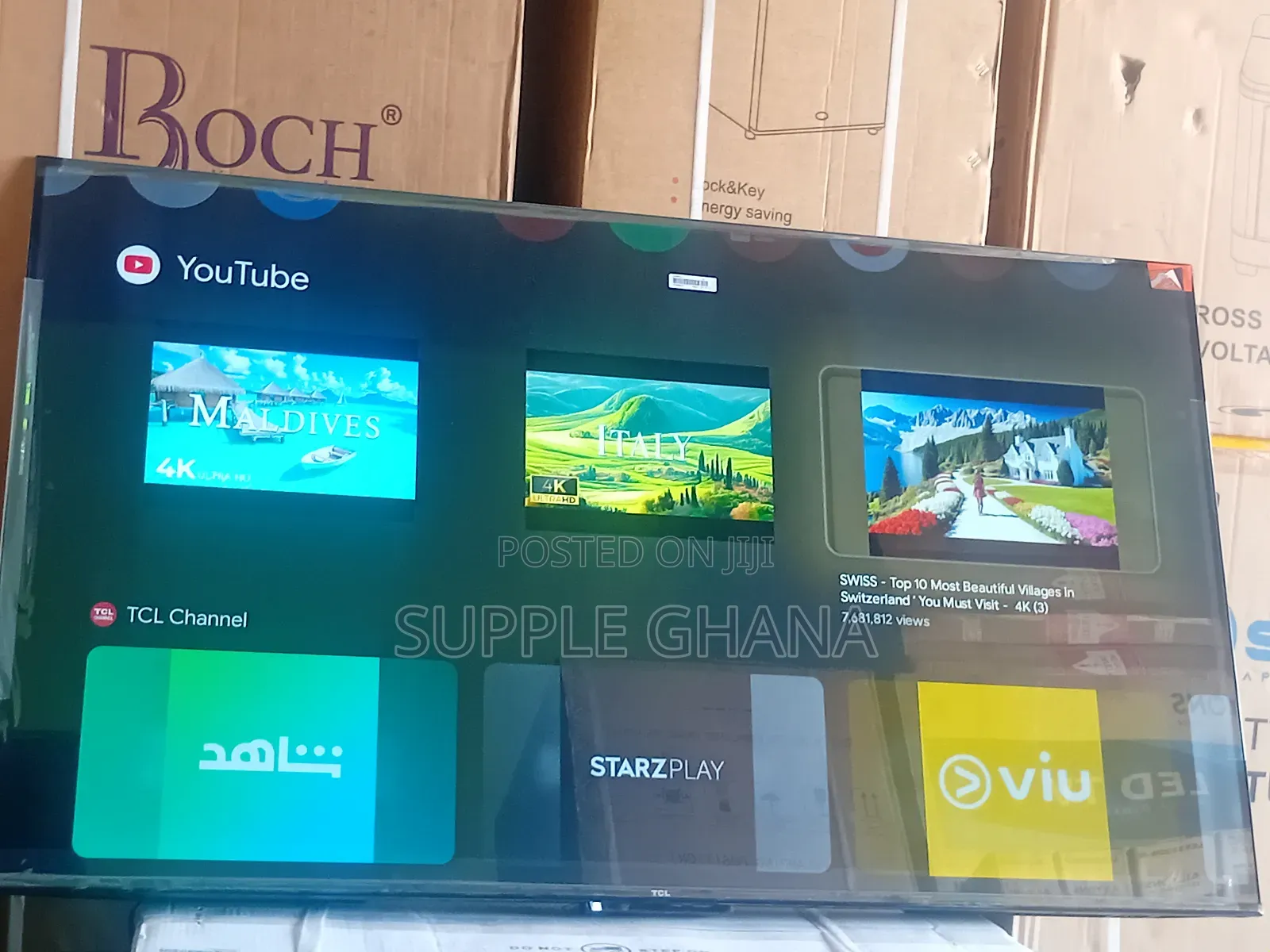 TCL 55 Inches Smart Android Tv With Netflix Ready