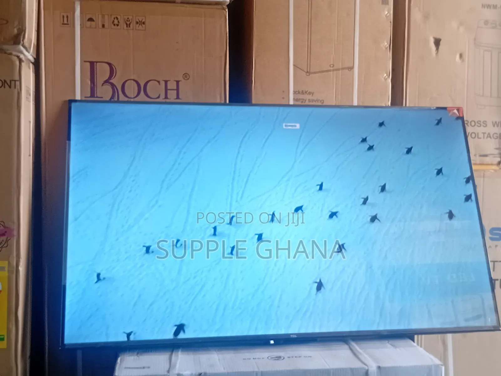 TCL 55 Inches Smart Tv With Voice Command Remote