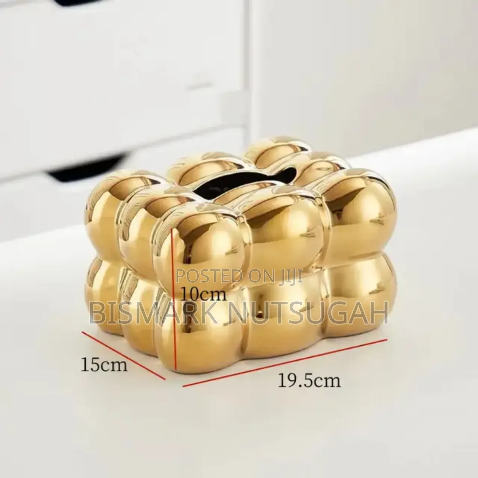 Ceramic Tissue Holder Box