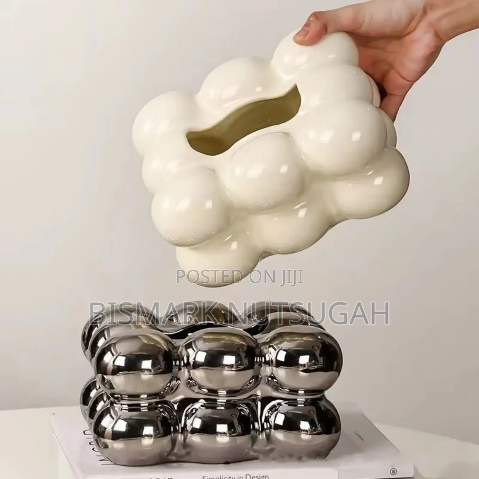 Ceramic Tissue Holder Box