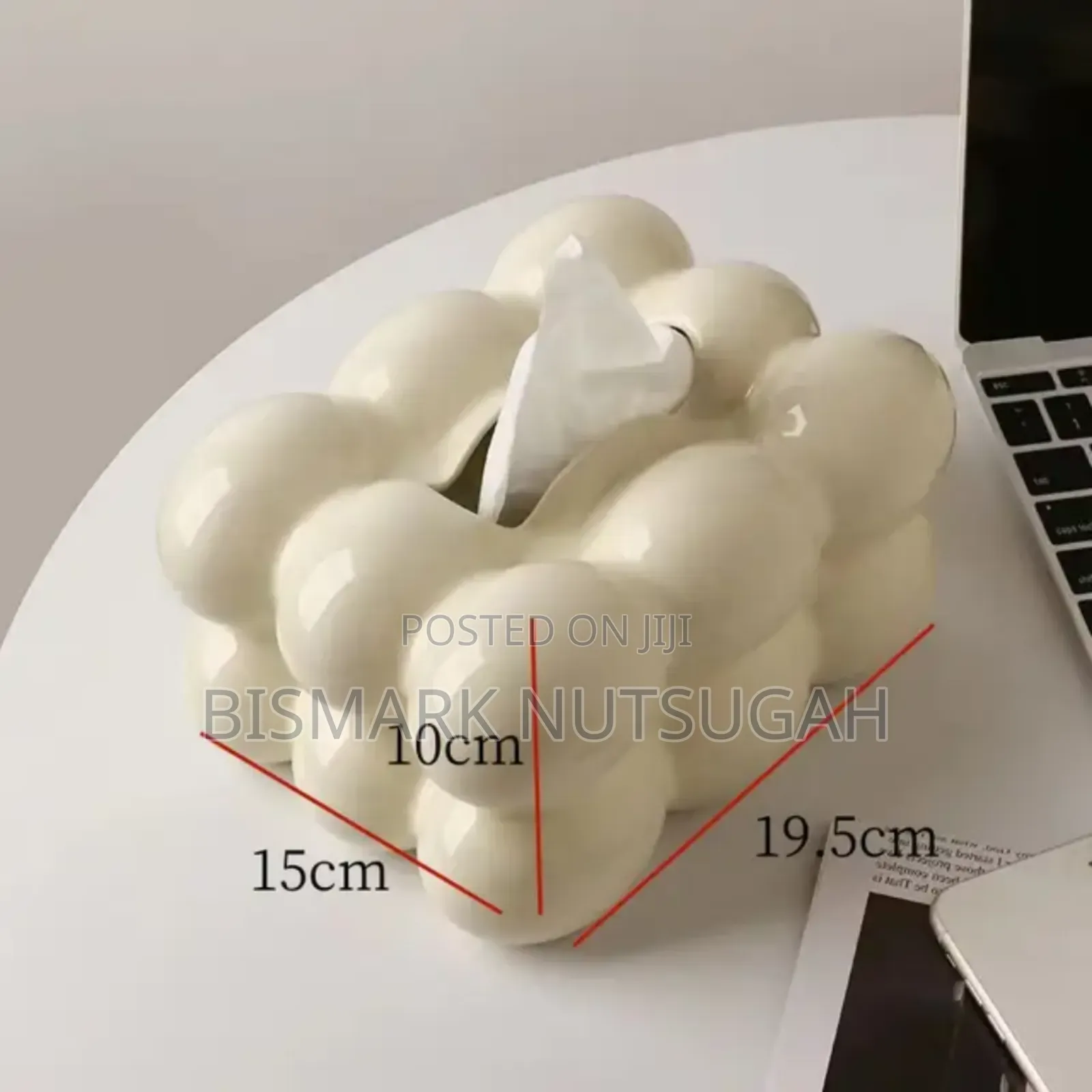 Ceramic Tissue Holder Box