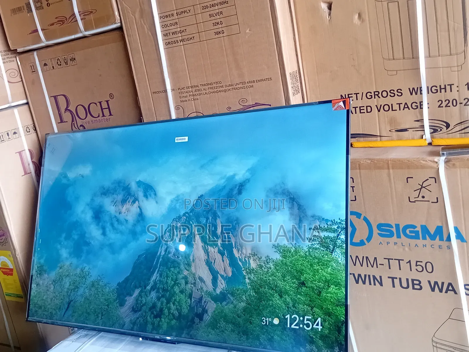 TCL 55 Inches Smart Tv – Crystal Clear Display