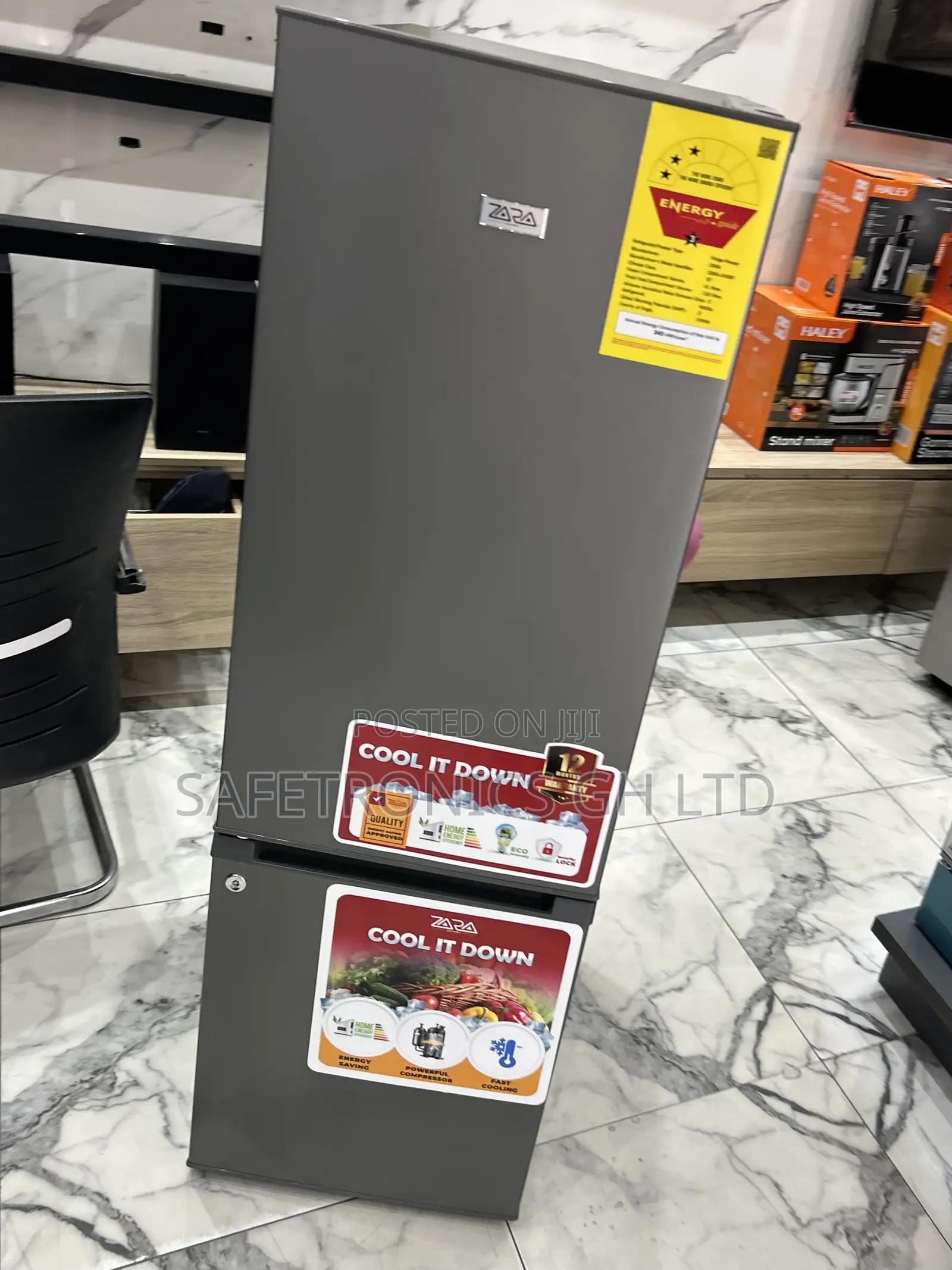 Energy Sufficient 2 Doors Bottom Mount 161l Zara 240bf Fridge