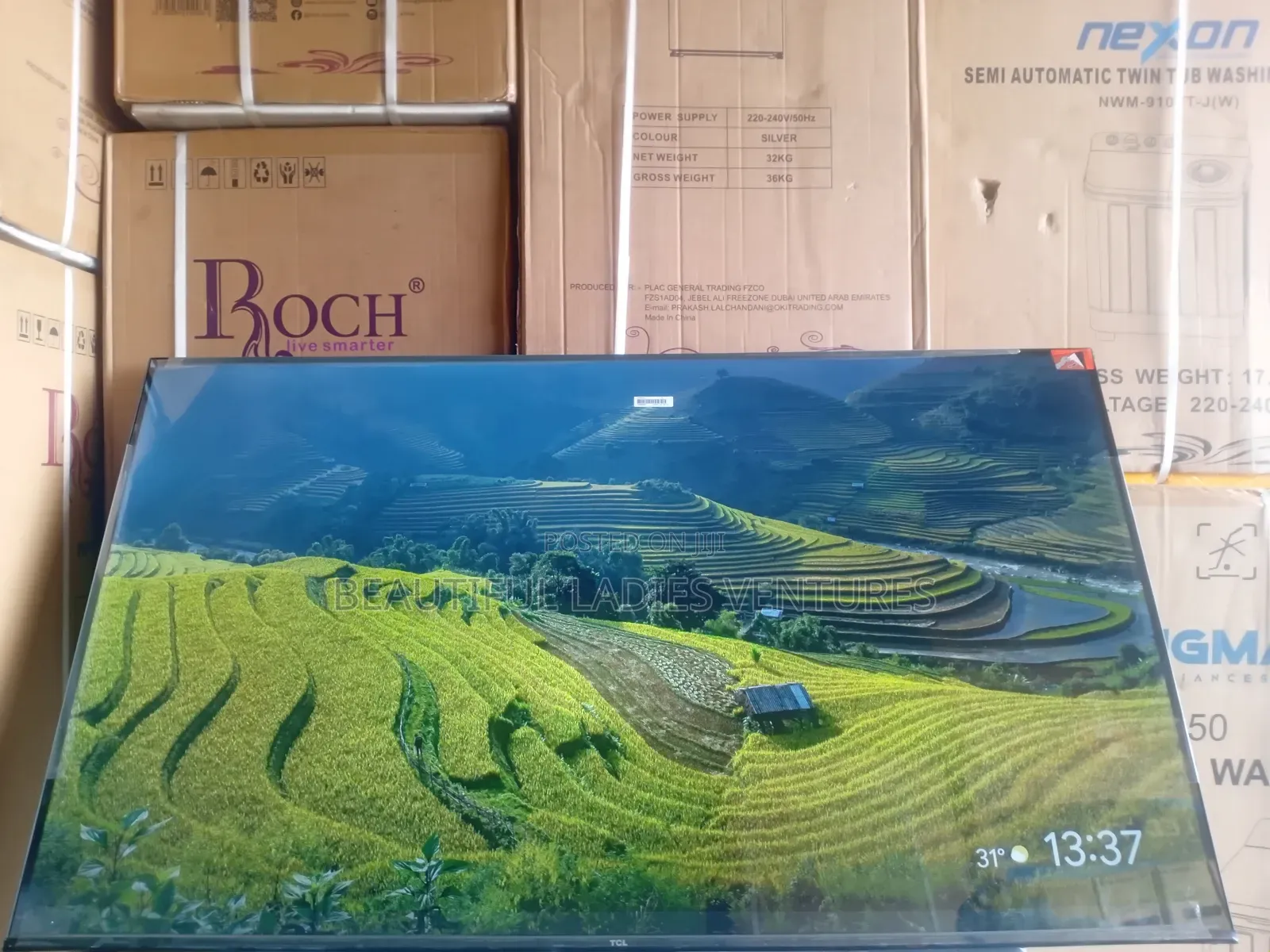 Stunning 55-Inch Smart Television With Crystal-Clear Built-in Wi-Fi