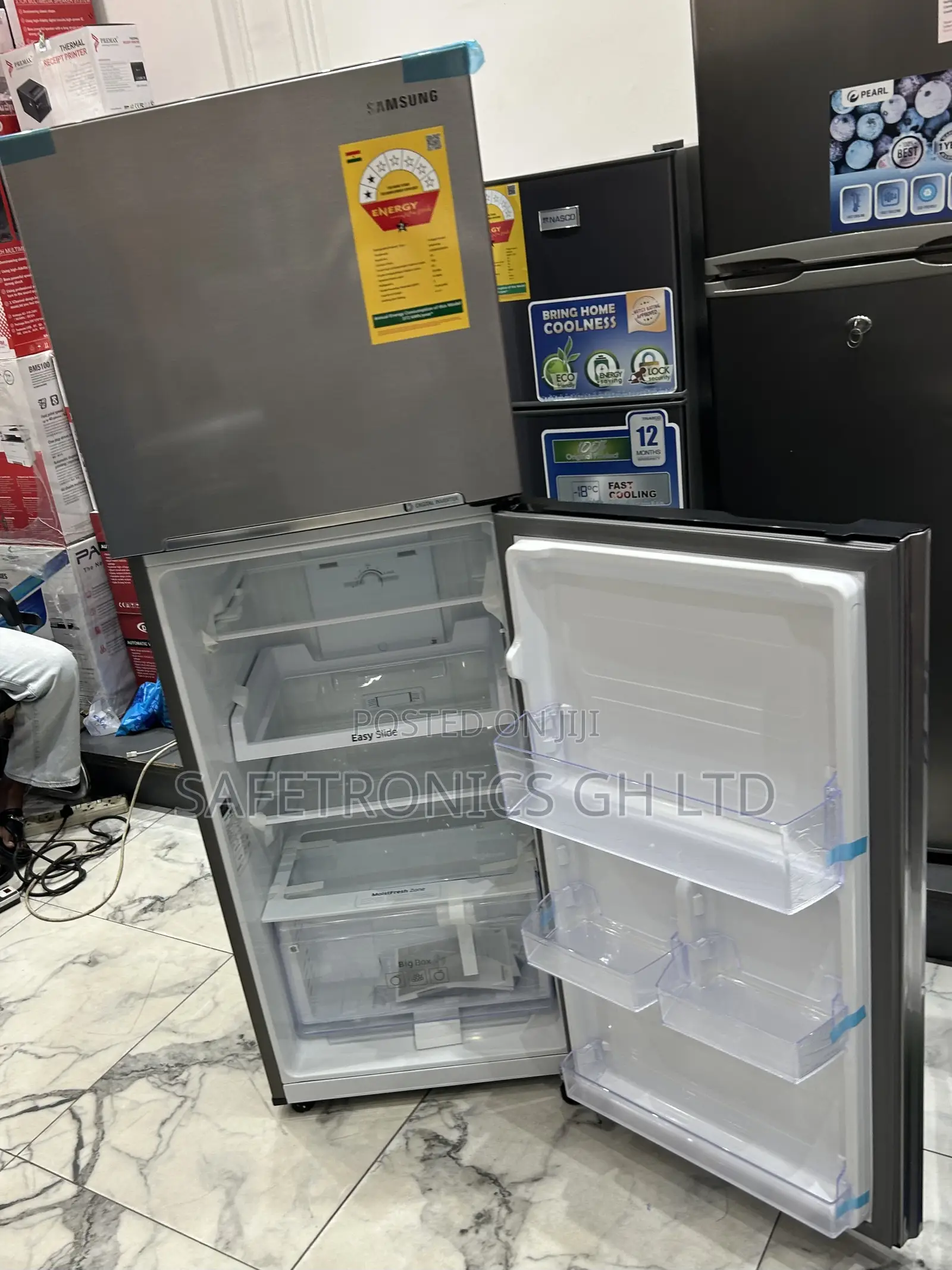 Samsung Modest Lasting 236l Top Mount 2 Doubledoors Rt-28 Fridge